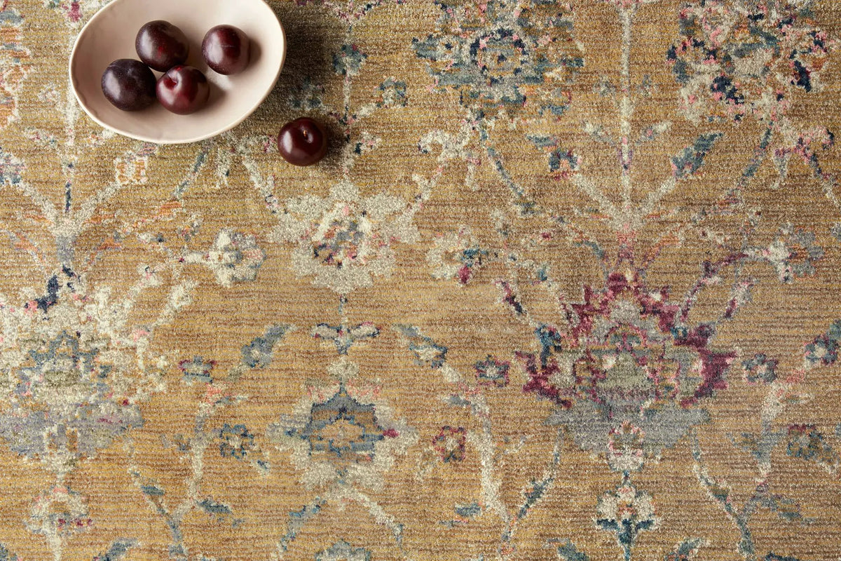 Giada GIA-05 Gold / Multi Area Rug by Loloi