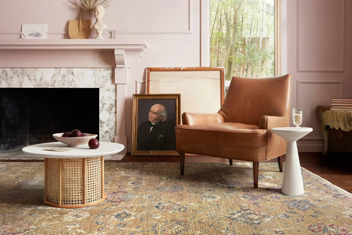 Giada GIA-05 Gold / Multi Area Rug by Loloi