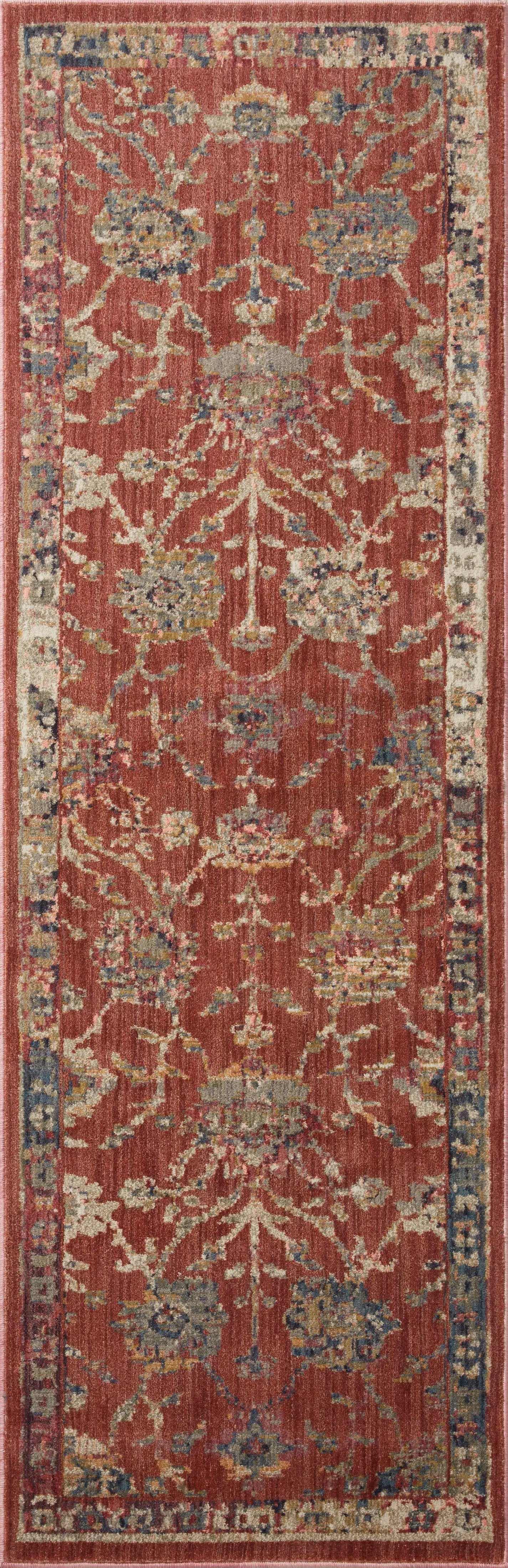 Giada GIA-05 Red / Multi Area Rug by Loloi