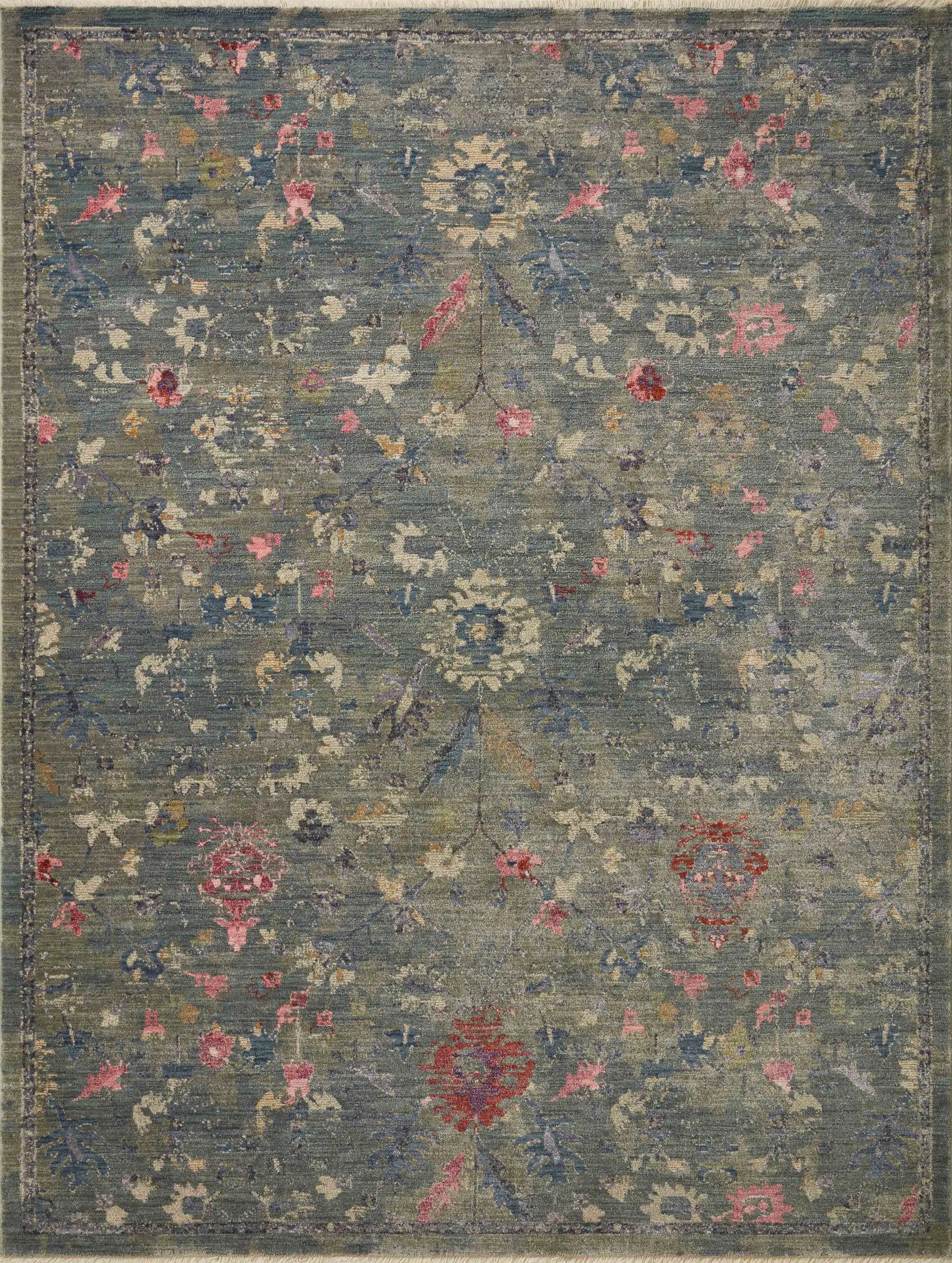 Giada GIA-06 Lagoon / Multi Area Rug by Loloi