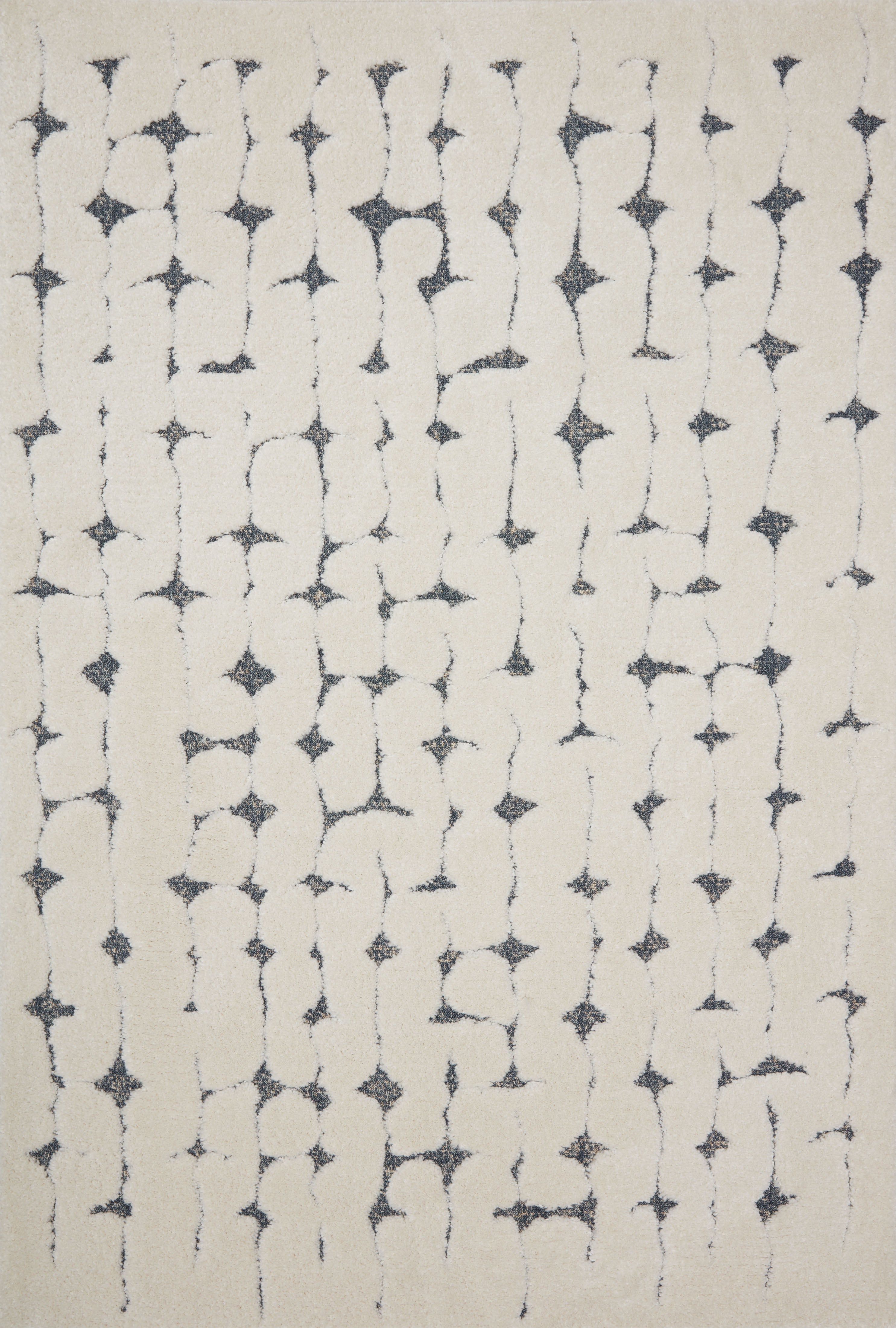 Loloi Hagen HAG-04 White / Navy Area Rug