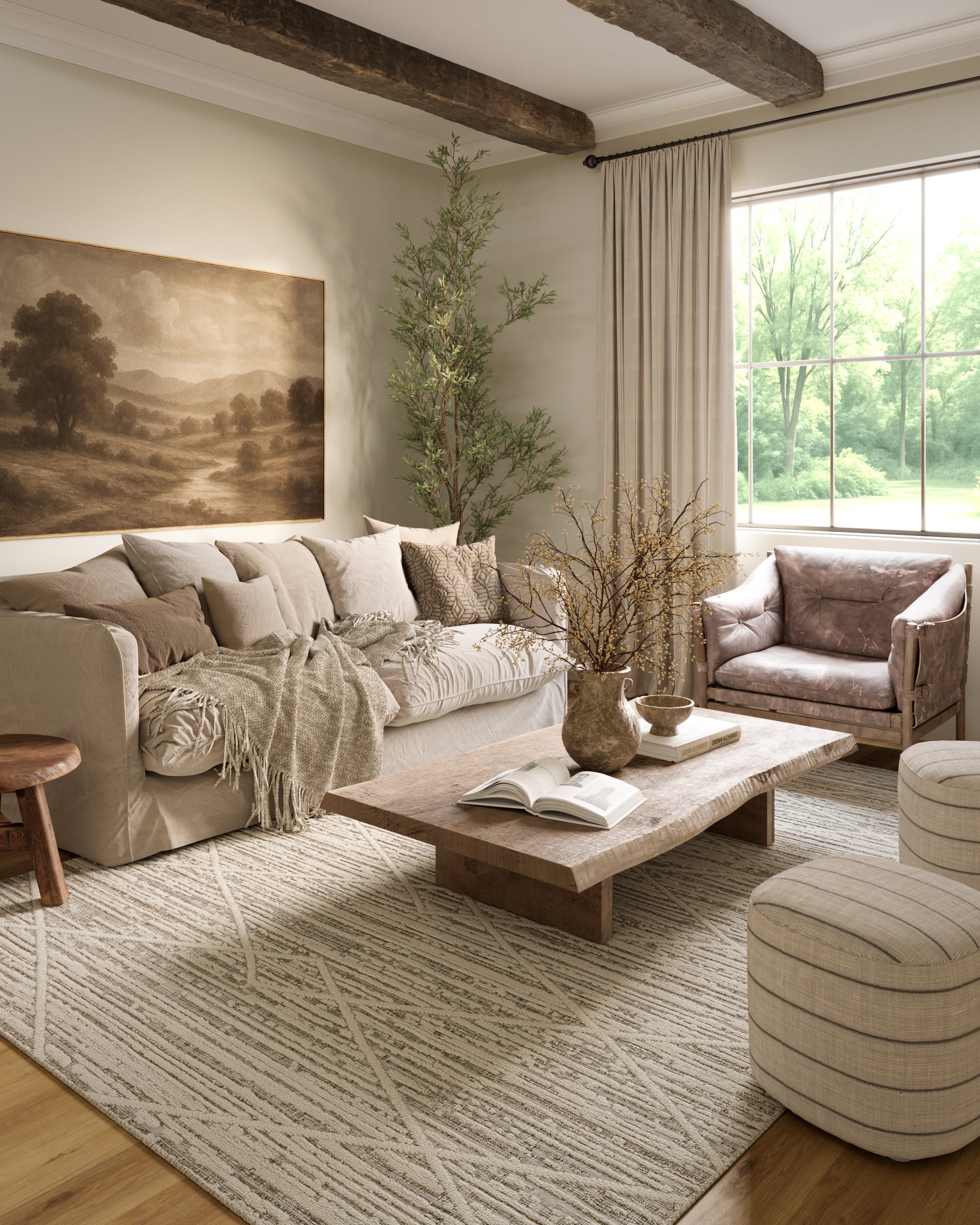 Momeni Haim HIM-2 Ivory Rug