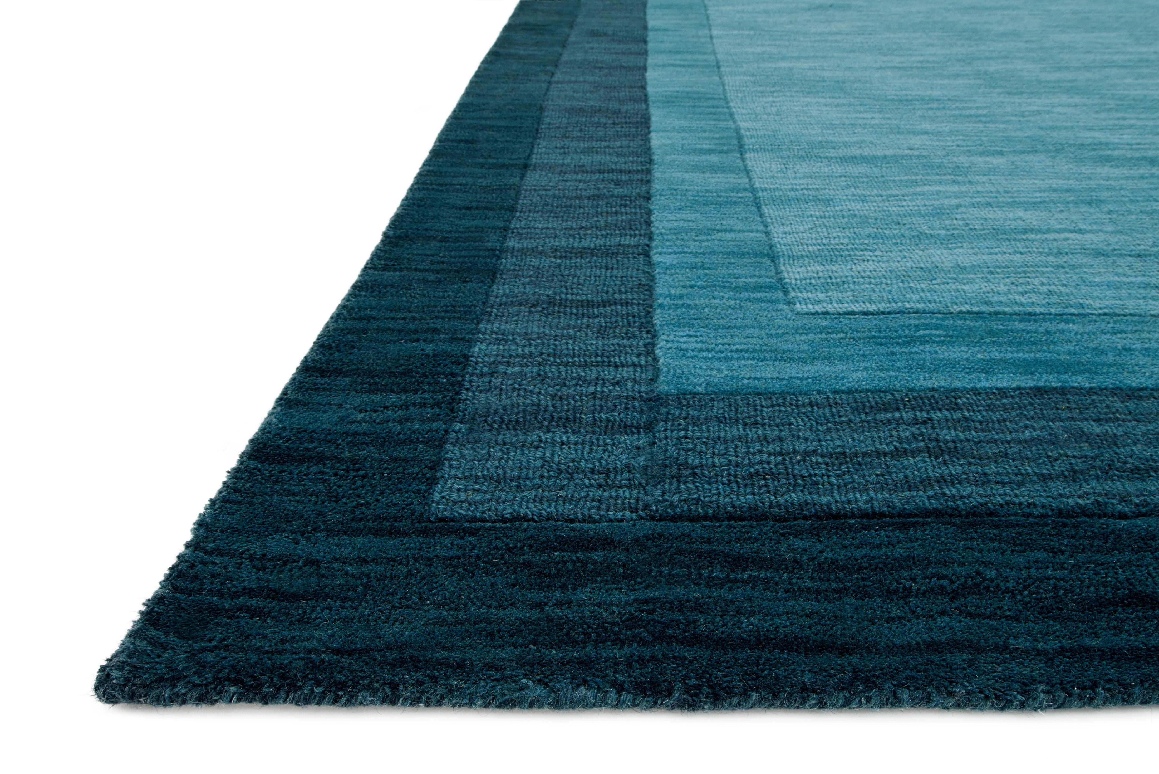 Loloi Hamilton HM-01 Teal Area Rug