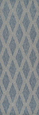 Momeni Hampton HAM-5 Blue Indoor/Outdoor Area Rug