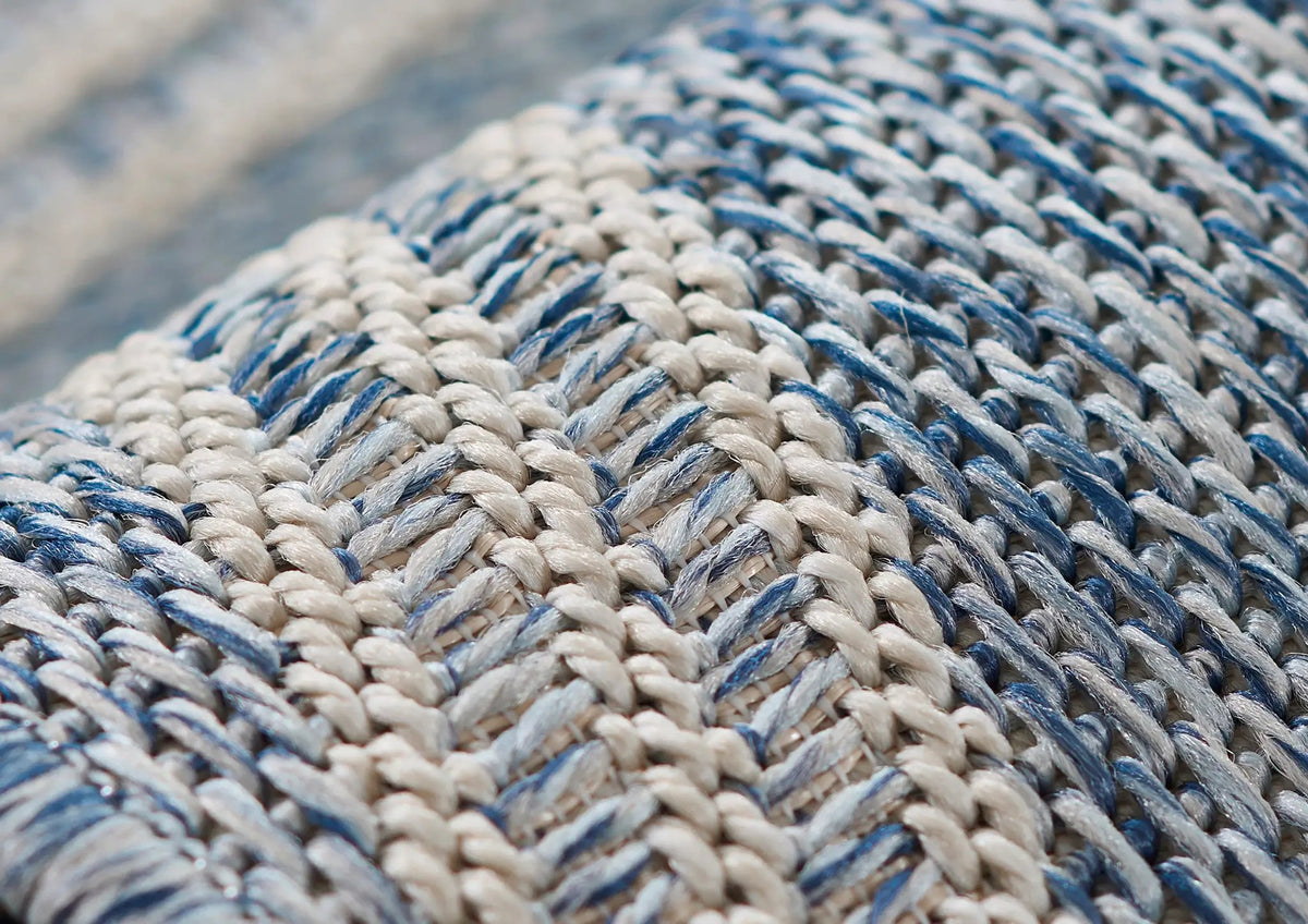 Hampton HAM-5 Blue Area Rug by Momeni