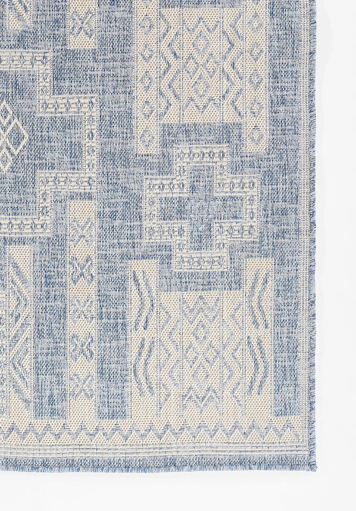 Hampton HAM-10 Blue Area Rug by Momeni