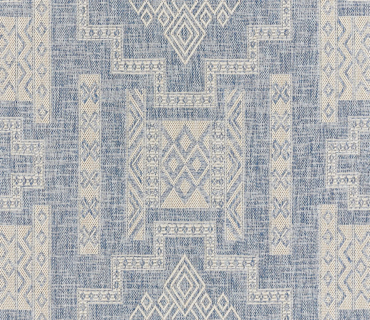Hampton HAM-10 Blue Area Rug by Momeni