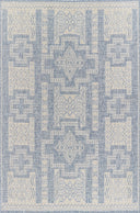 Momeni Hampton HAM-10 Blue Indoor/Outdoor Area Rug