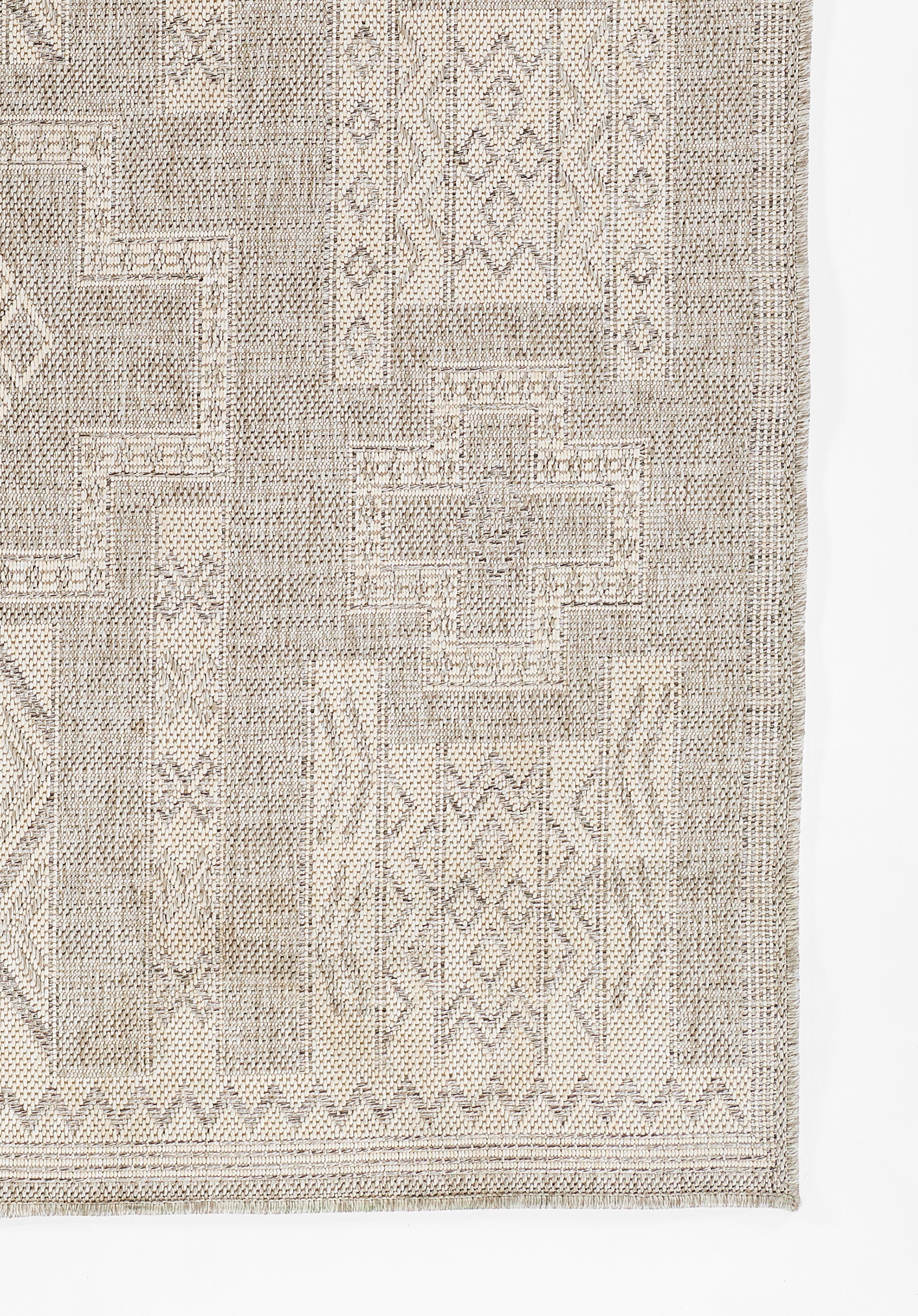 Momeni Hampton HAM10 Gray Indoor/Outdoor Area Rug