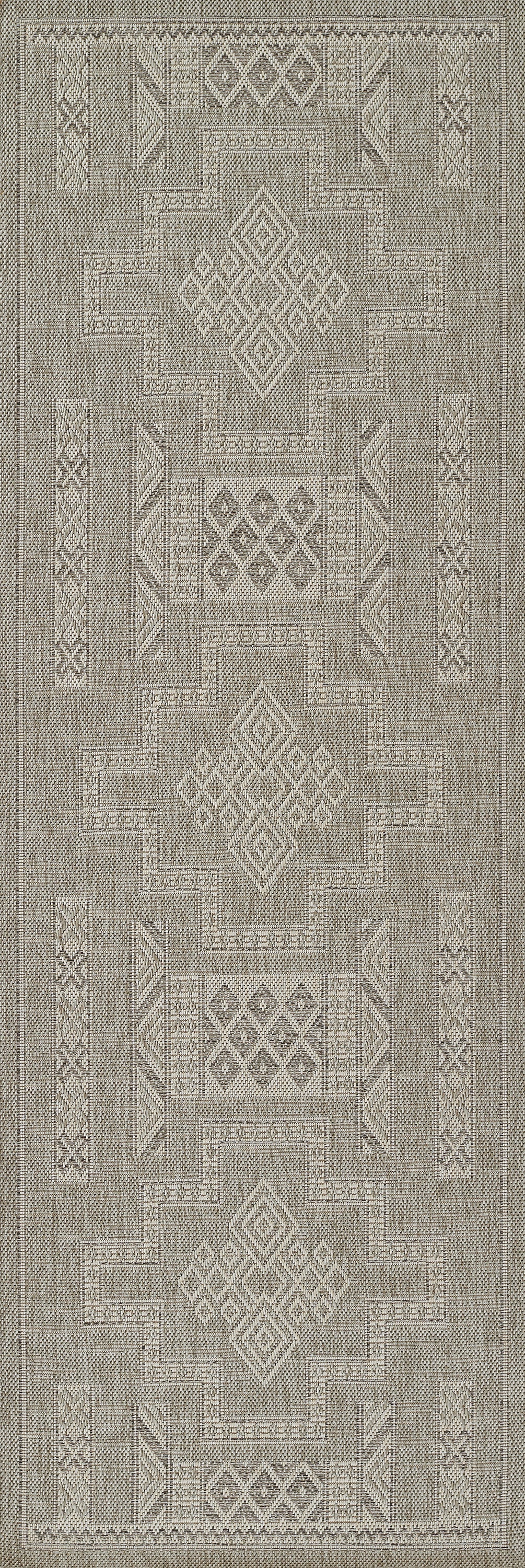 Momeni Hampton HAM10 Gray Indoor/Outdoor Area Rug