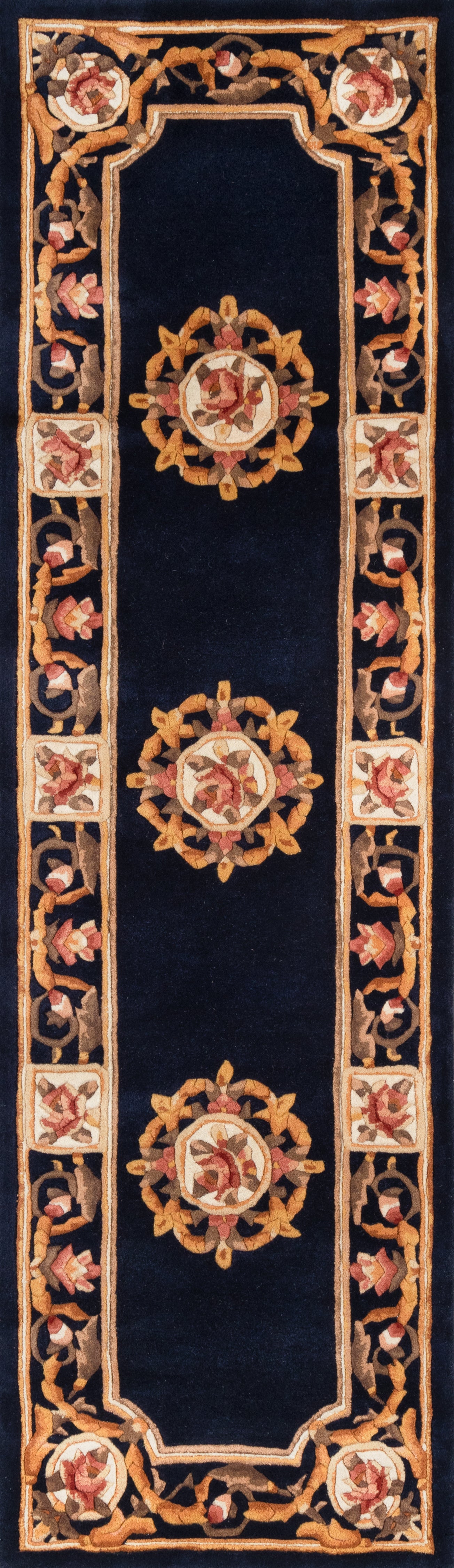 Momeni Harmony HAI12 Blue Hand Tufted Area Rug