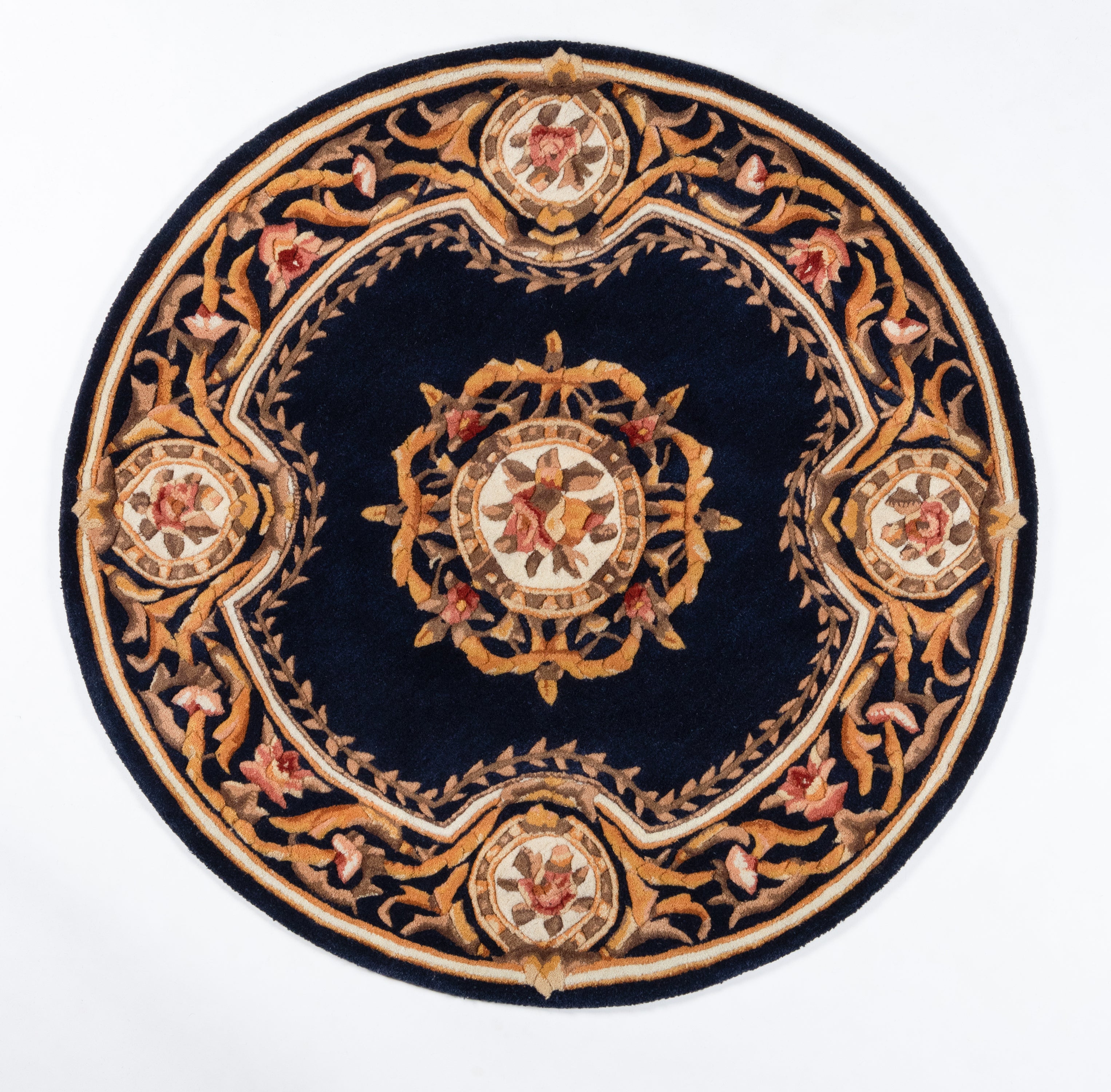 Momeni Harmony HAI12 Blue Hand Tufted Area Rug