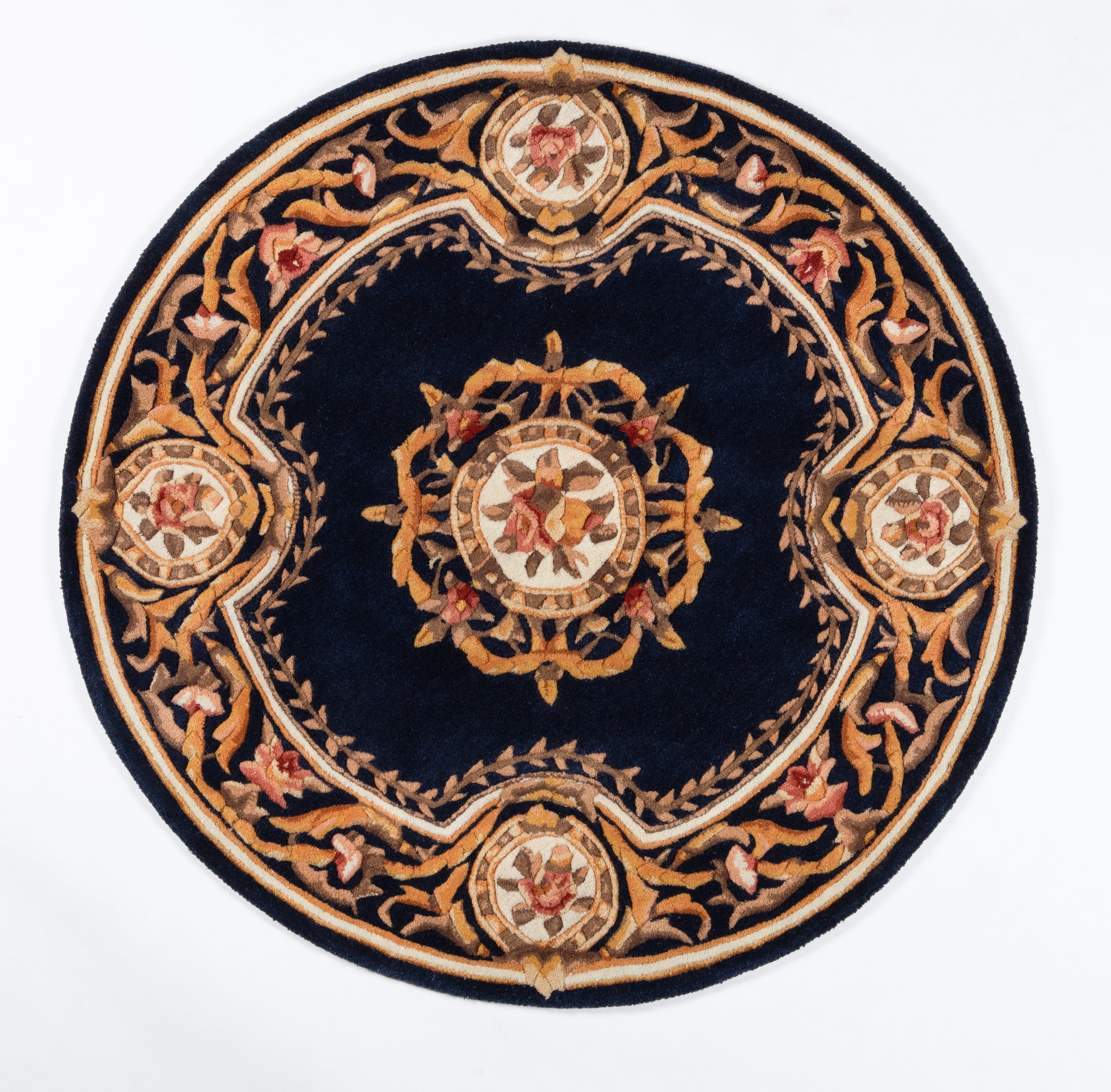 Momeni Harmony HAI12 Blue Hand Tufted Area Rug