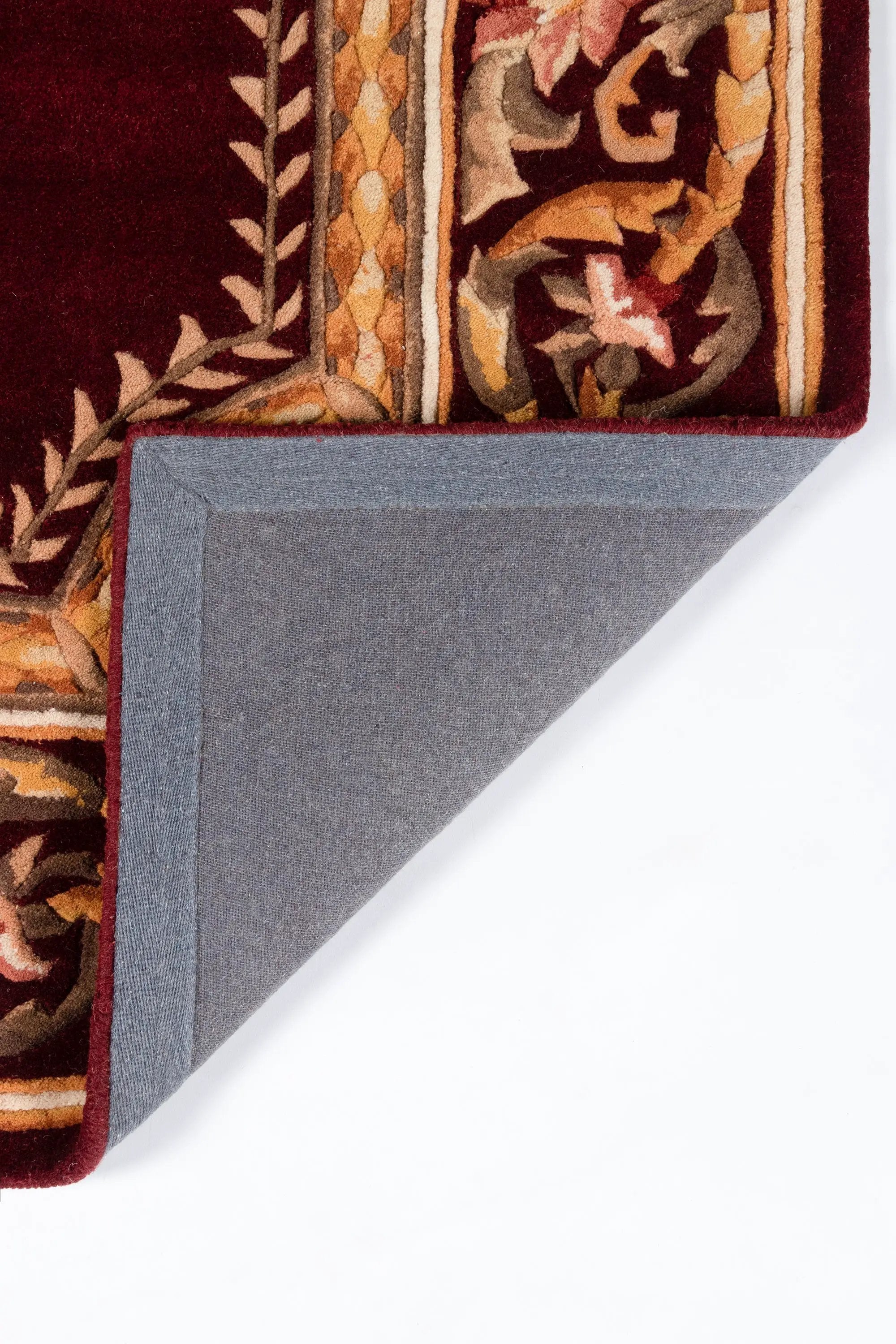 Harmony HAI-12 Burgundy Area Rug by Momeni
