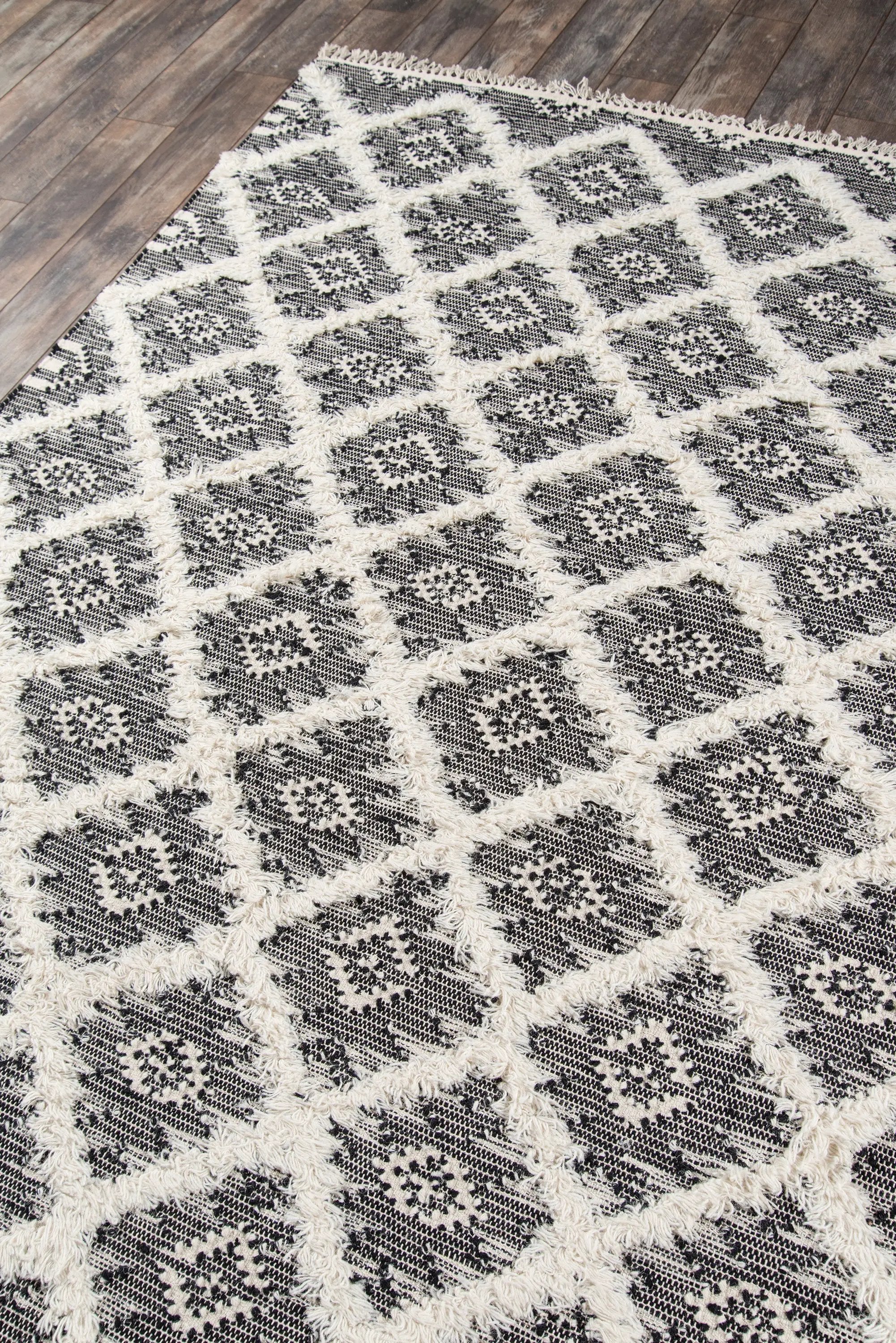 Harper HAR-1 Black Area Rug by Momeni
