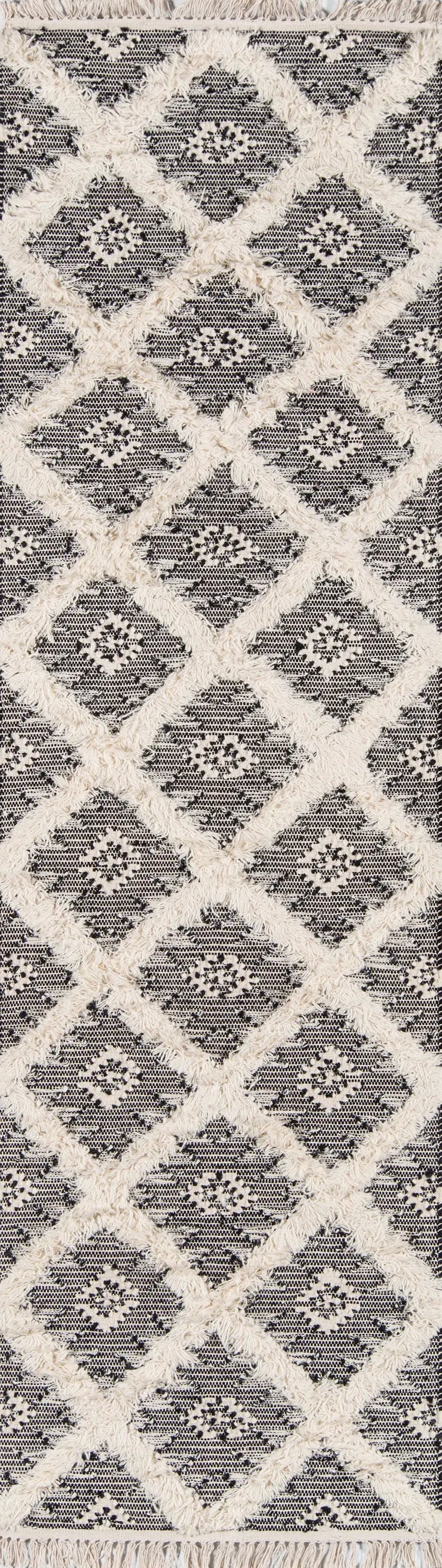 Harper HAR-1 Black Area Rug by Momeni