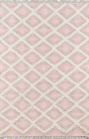 Momeni Harper HAR-1 Pink Hand Woven Area Rug