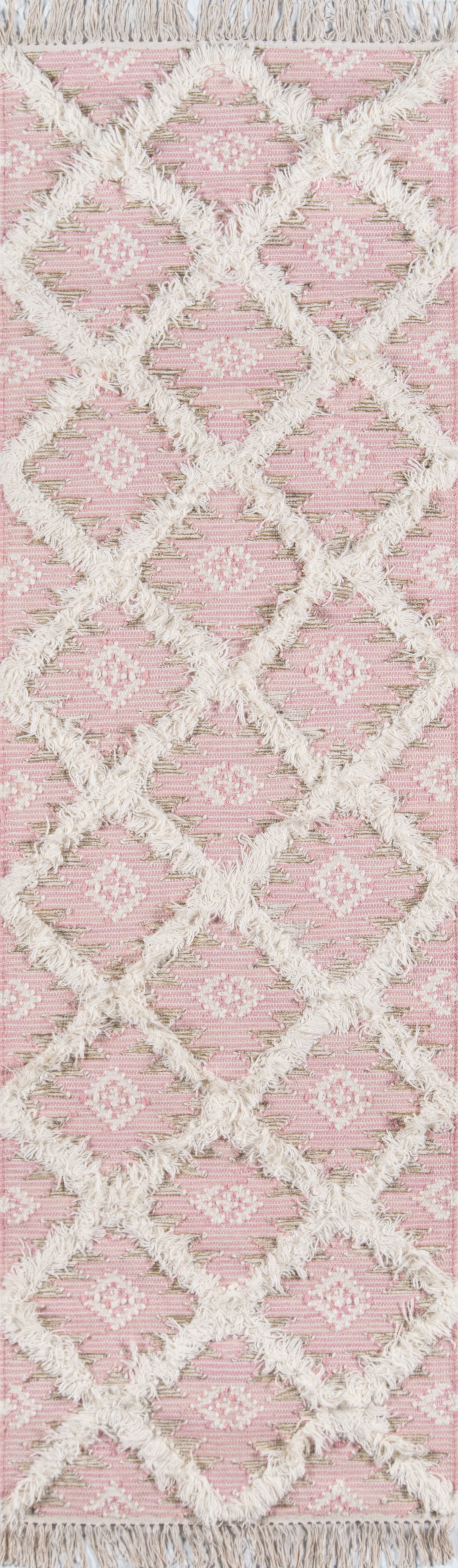 Momeni Harper HAR-1 Pink Hand Woven Area Rug