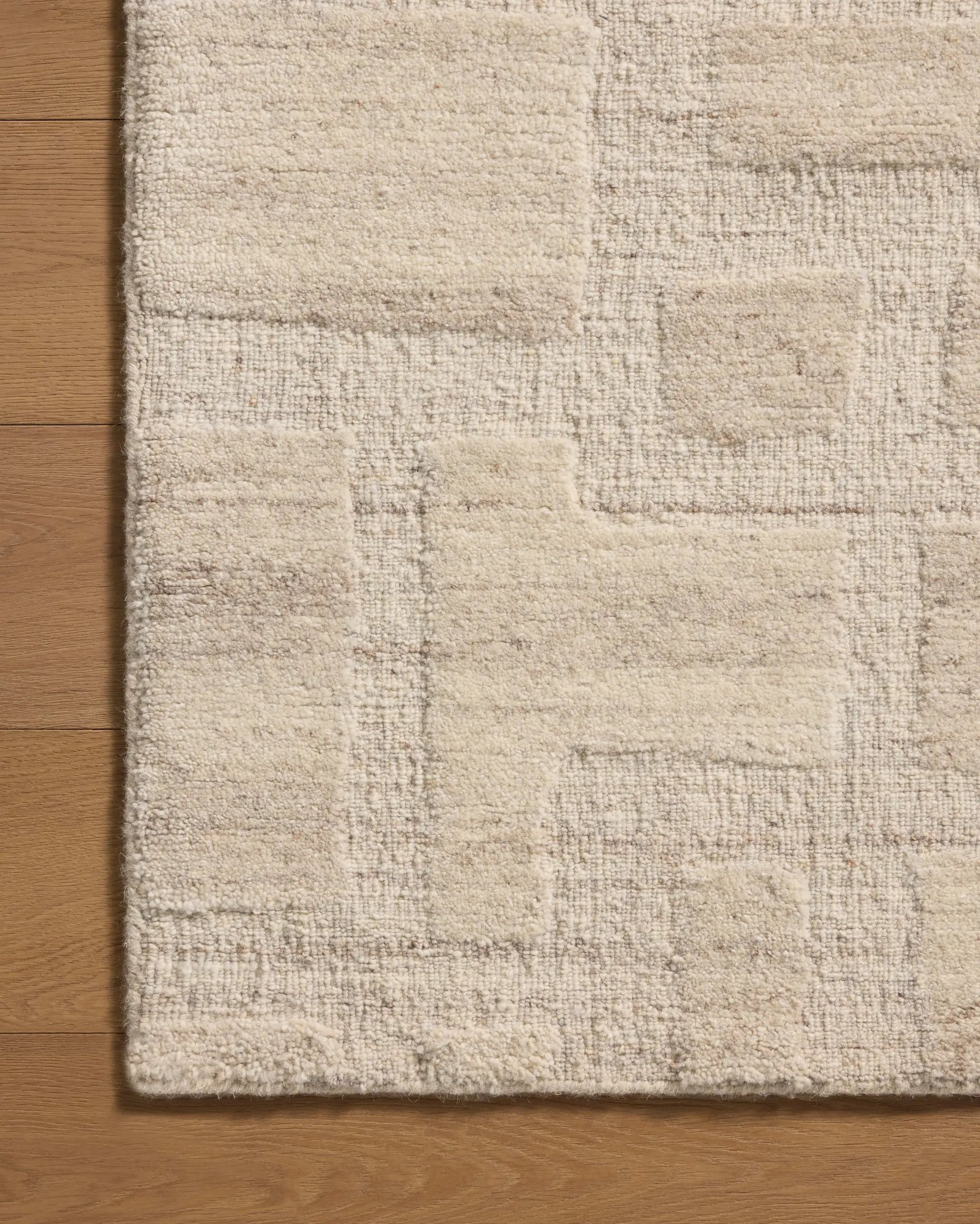 Hartley HRT-01 Ivory / Natural Area Rug by Loloi