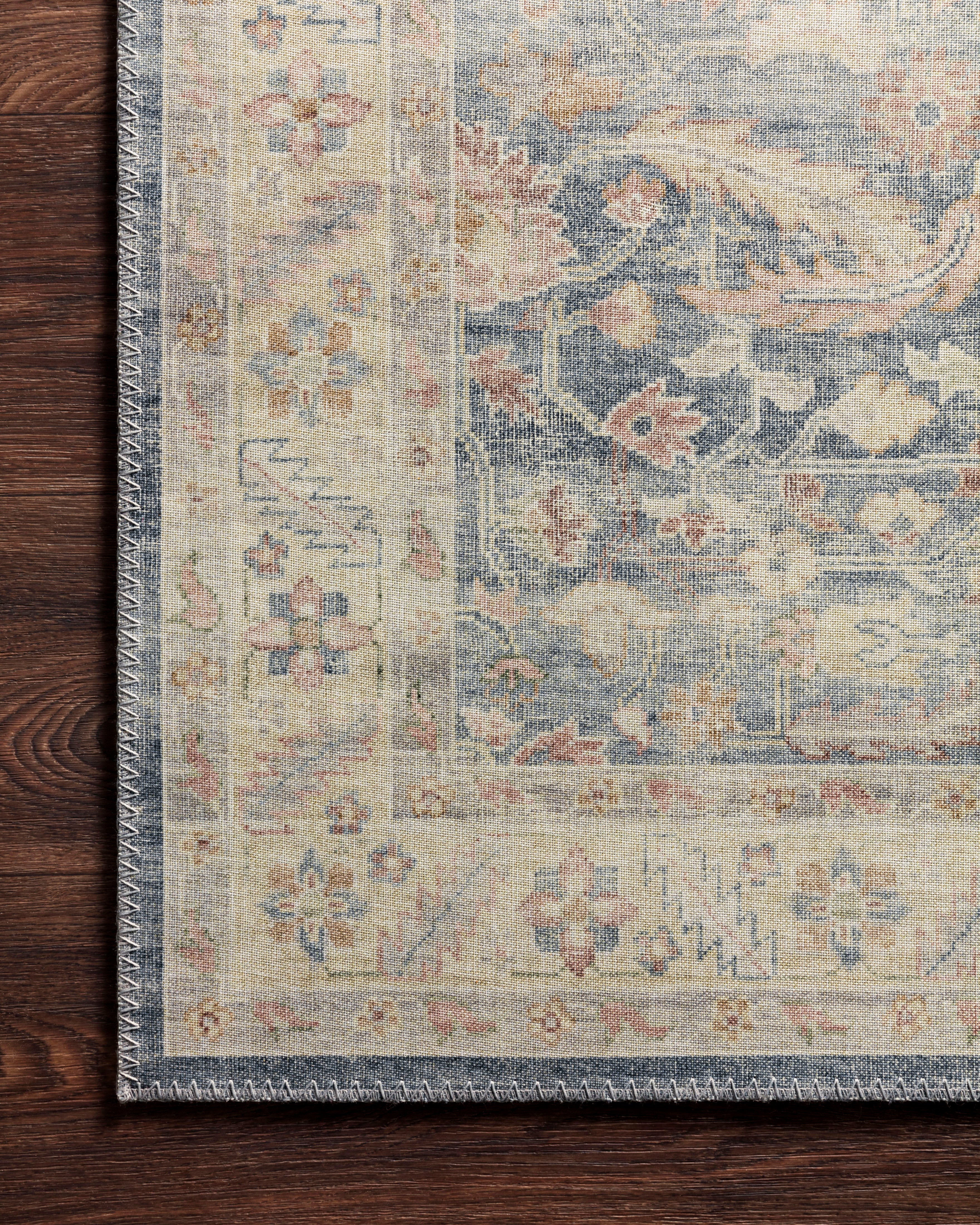 Loloi Hathaway HTH-02 Denim / Multi Area Rug