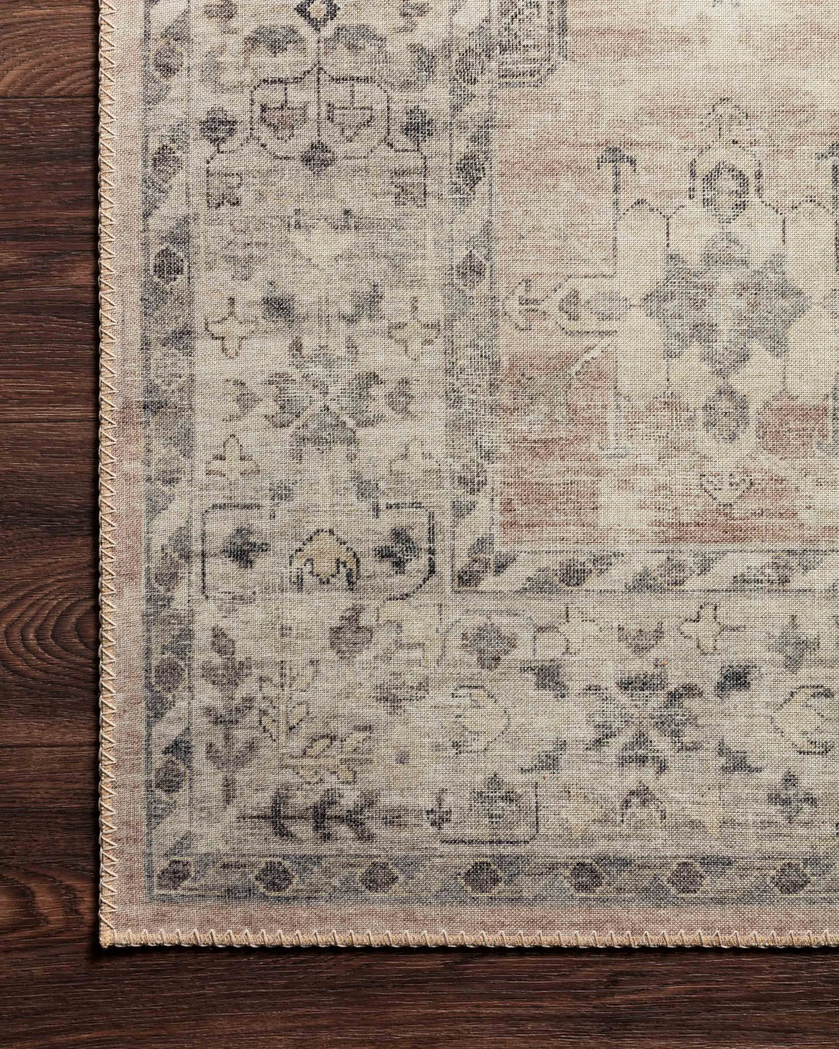 Hathaway HTH-03 Java / Multi Area Rug by Loloi