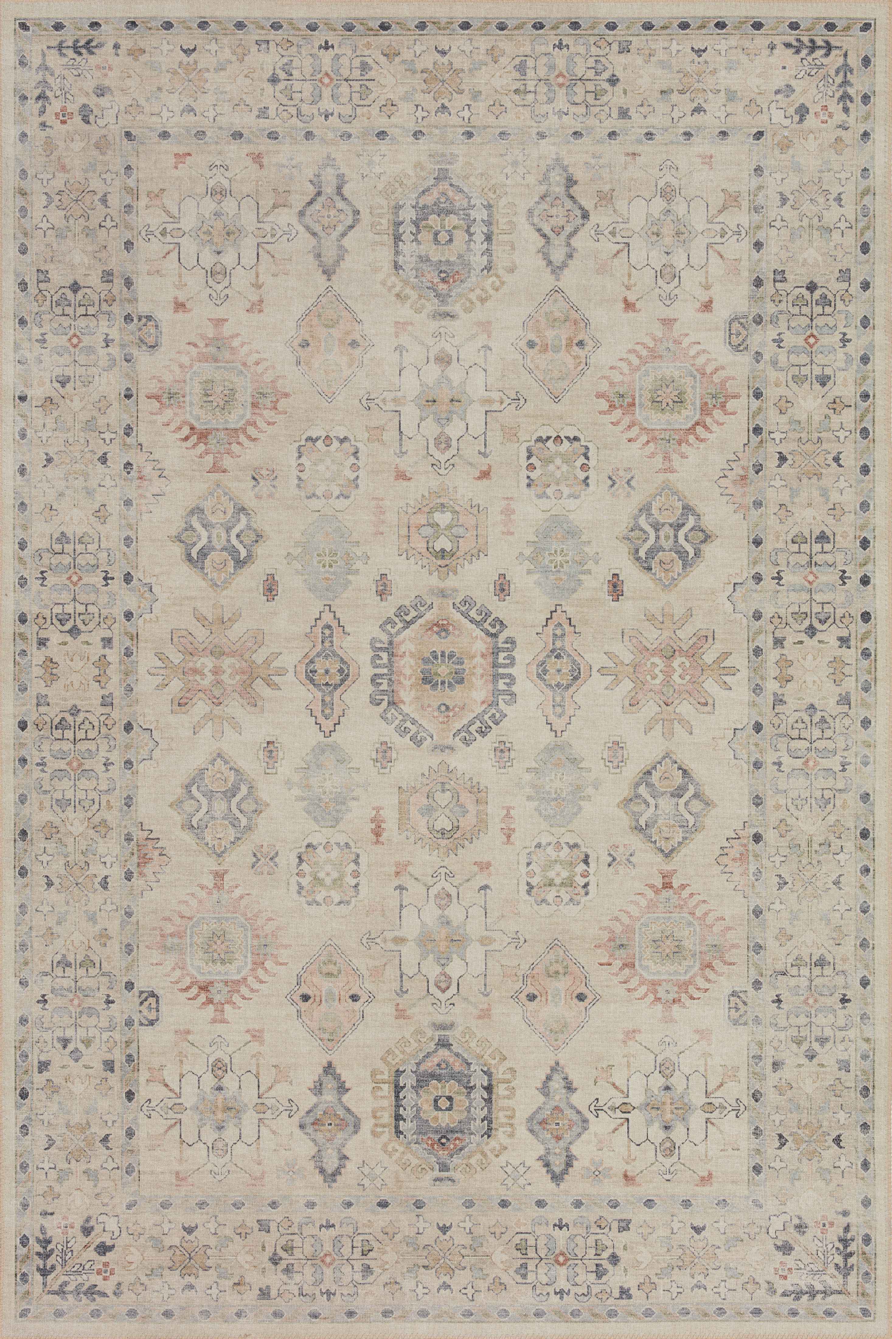 Loloi Hathaway HTH-04 Beige / Multi Area Rug