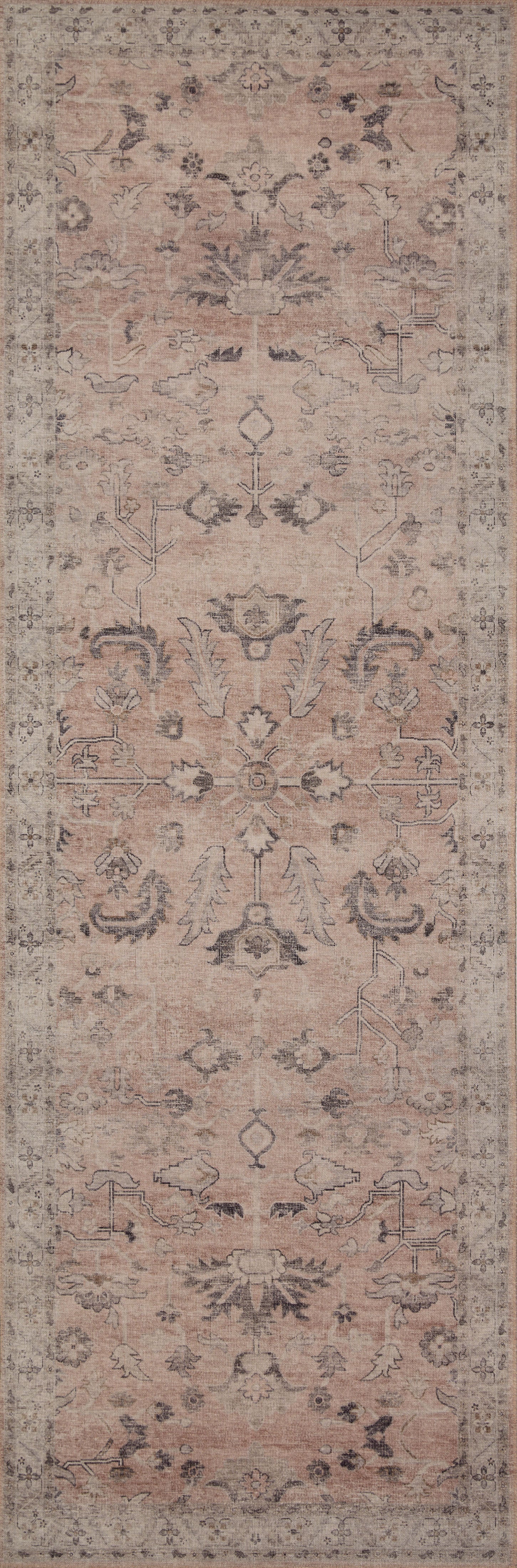 Loloi Hathaway HTH-06 Blush / Multi Area Rug