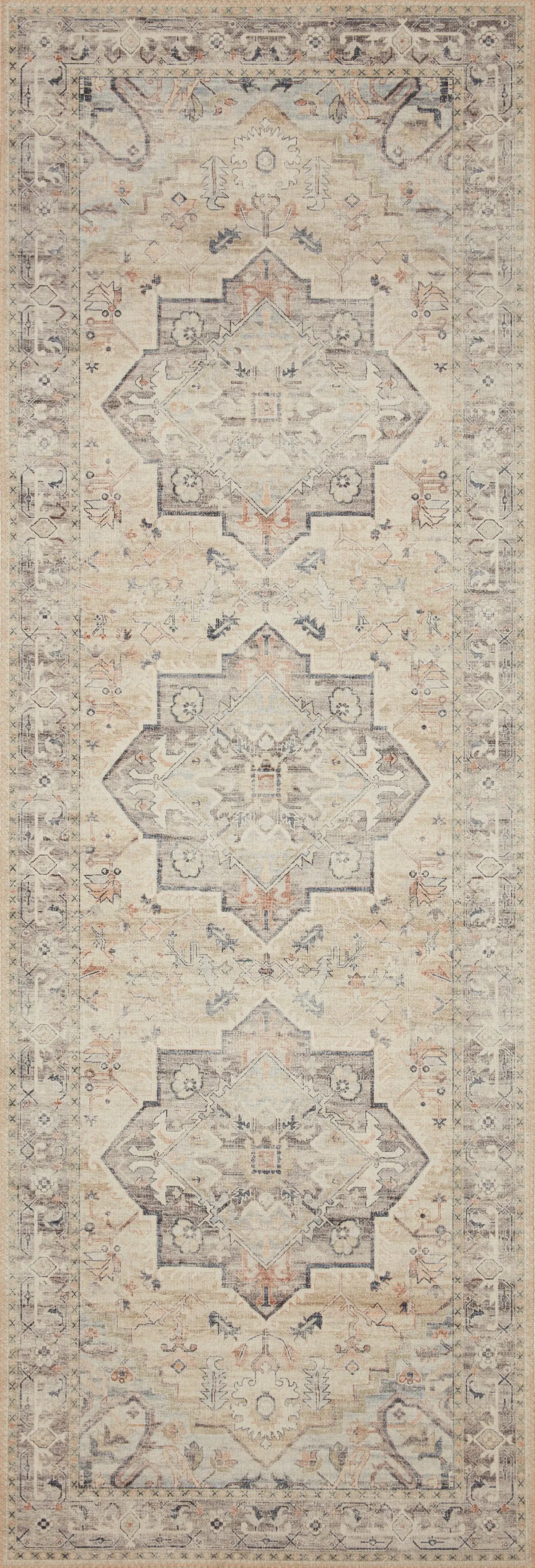 Hathaway HTH-07 Multi / Ivory Area Rug by Loloi