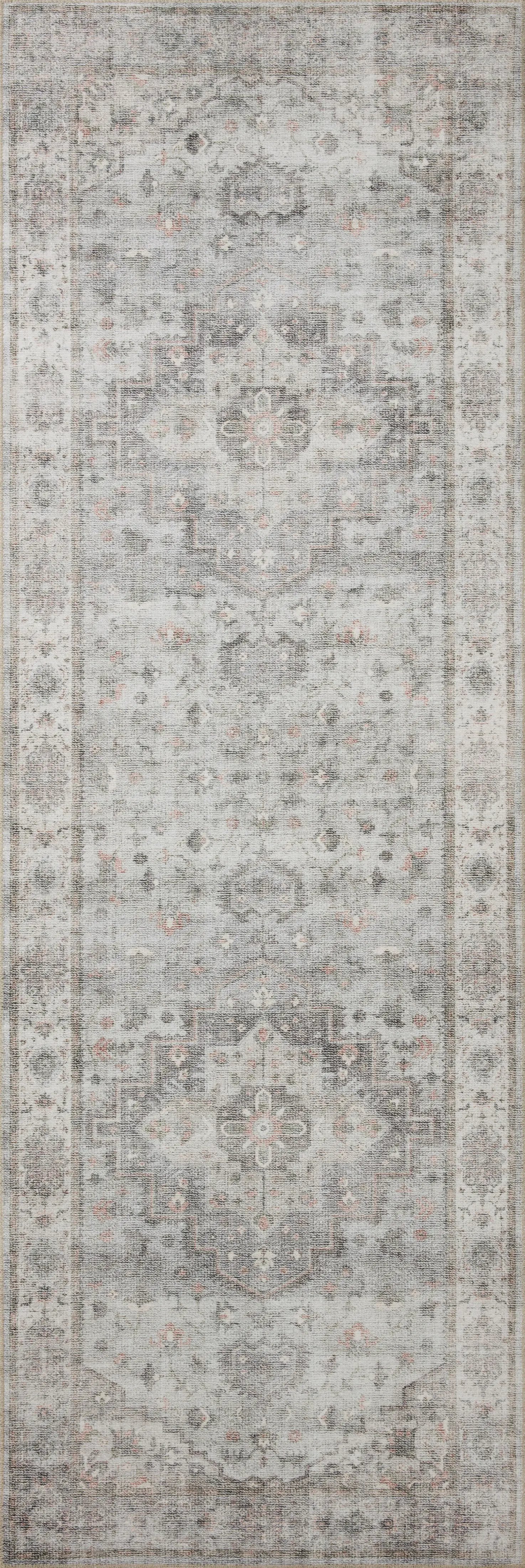 Heidi HEI-02 Dove / Blush Area Rug by Loloi