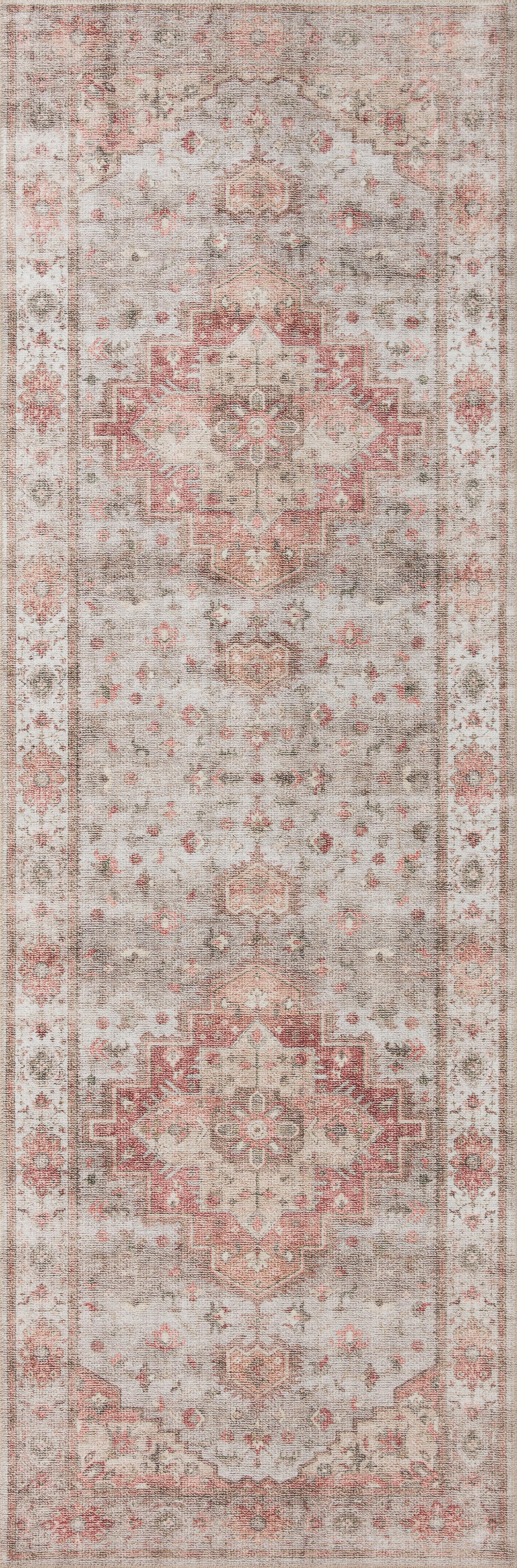 Loloi Heidi HEI-02 Dove / Spice Area Rug