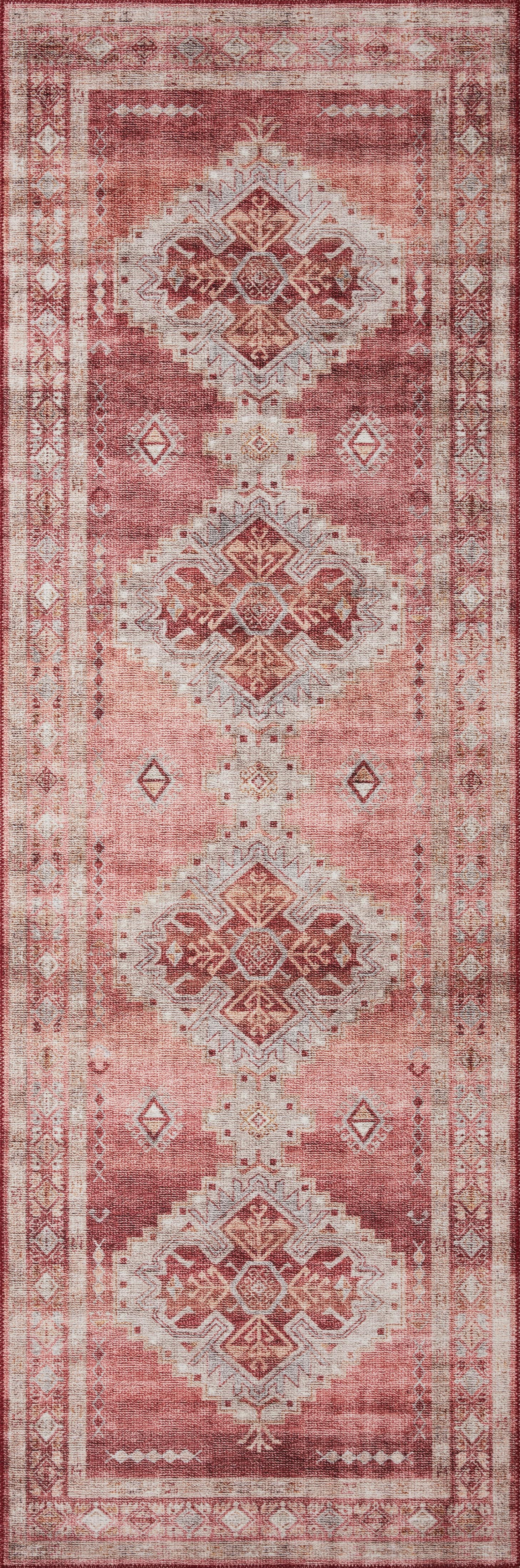 Loloi Heidi HEI-03 Sunset / Natural Area Rug