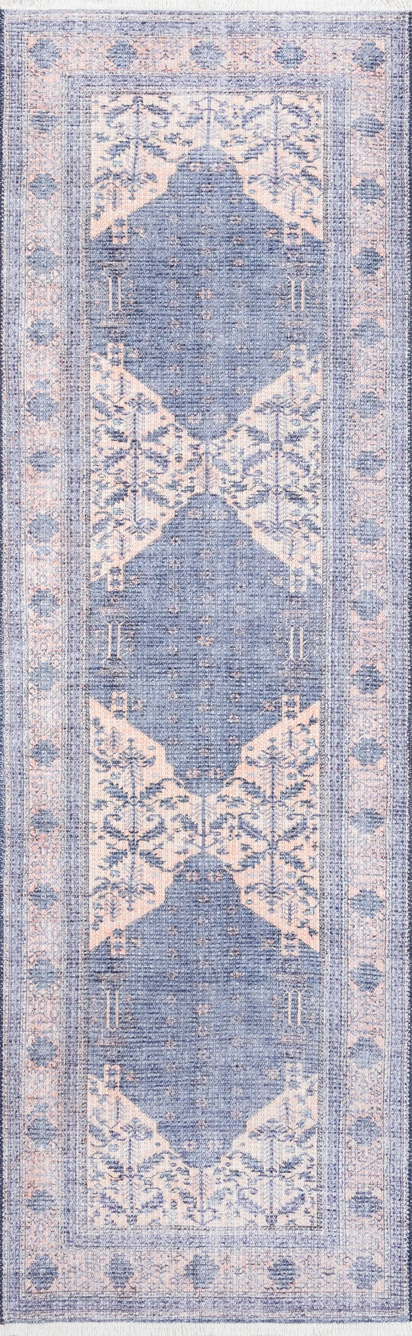 Helena HEL-7 Denim Area Rug by Momeni