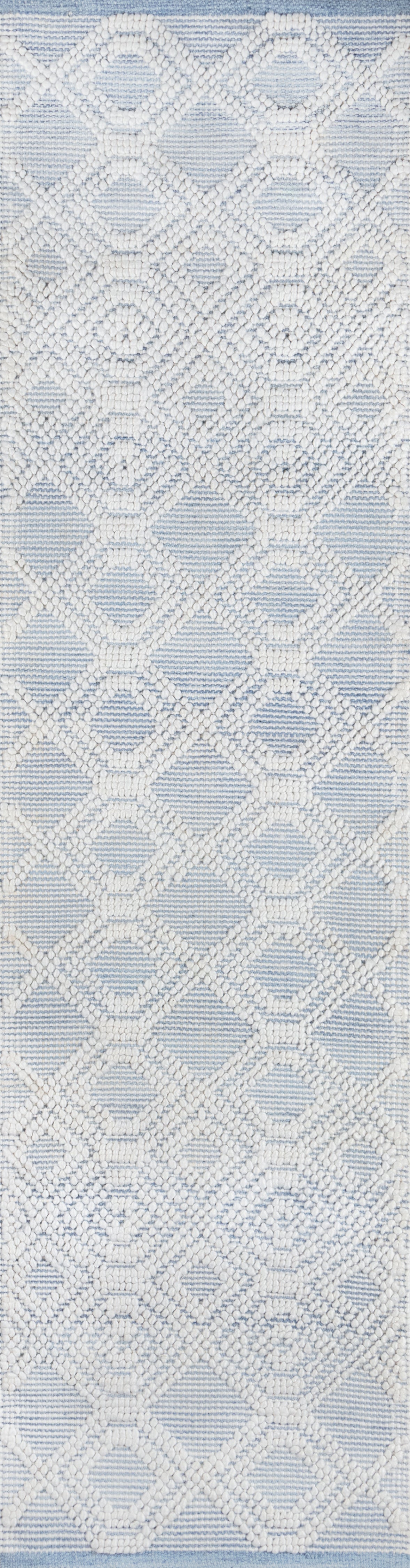 Momeni Hermosa HRM-1 Light Blue Hand Woven Area Rug