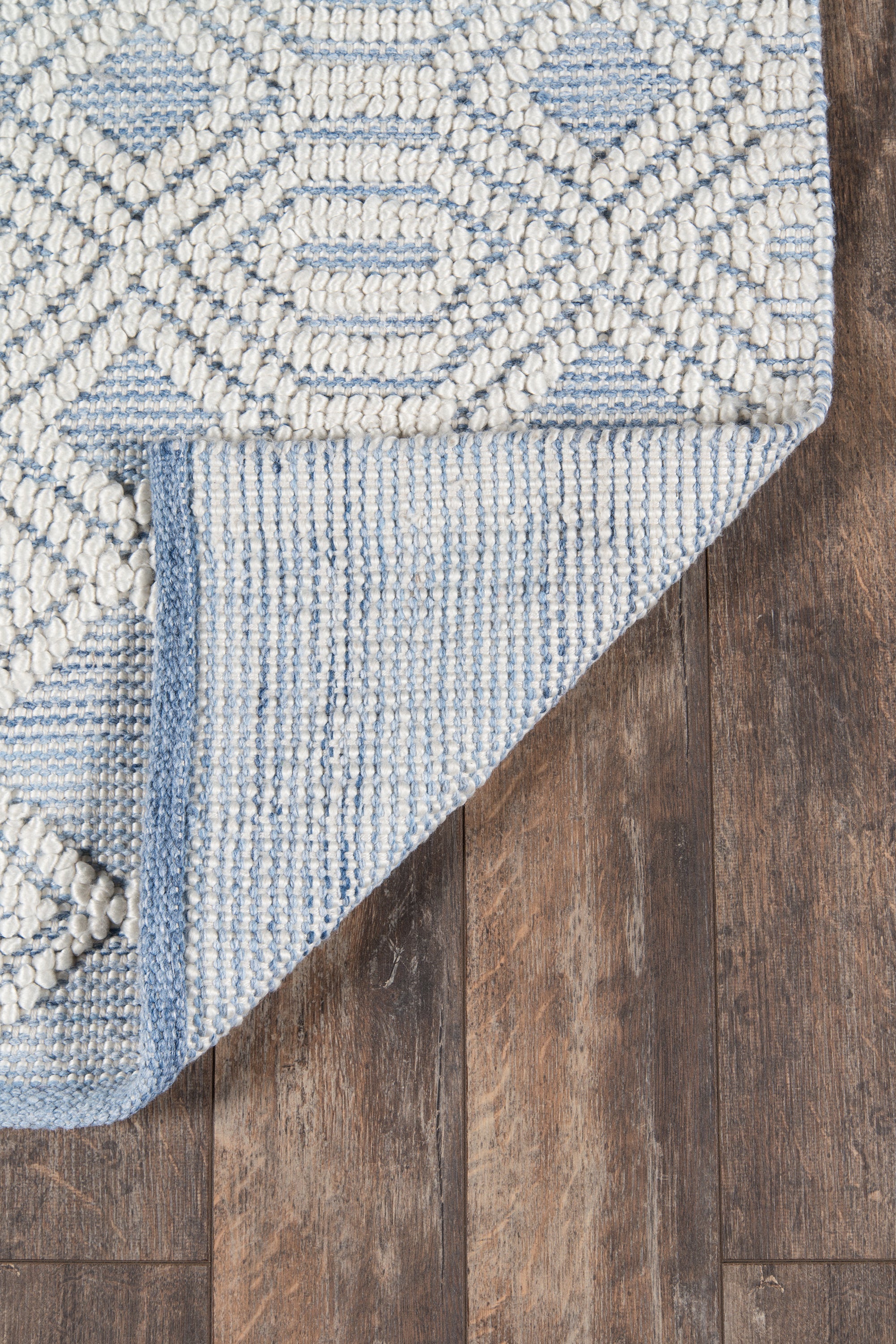 Momeni Hermosa HRM-1 Light Blue Hand Woven Area Rug