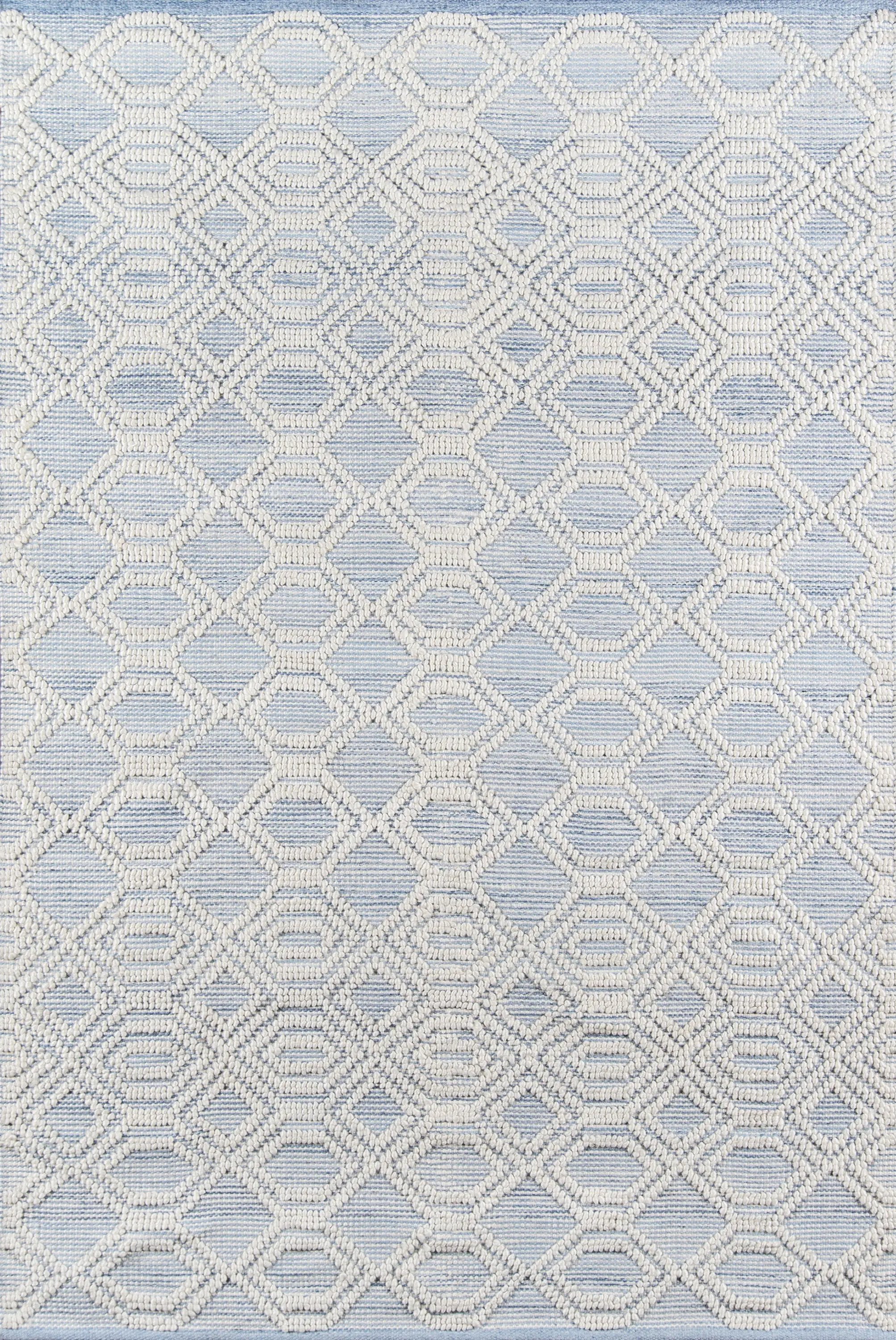Hermosa HRM-1 Light-Blue Area Rug by Momeni