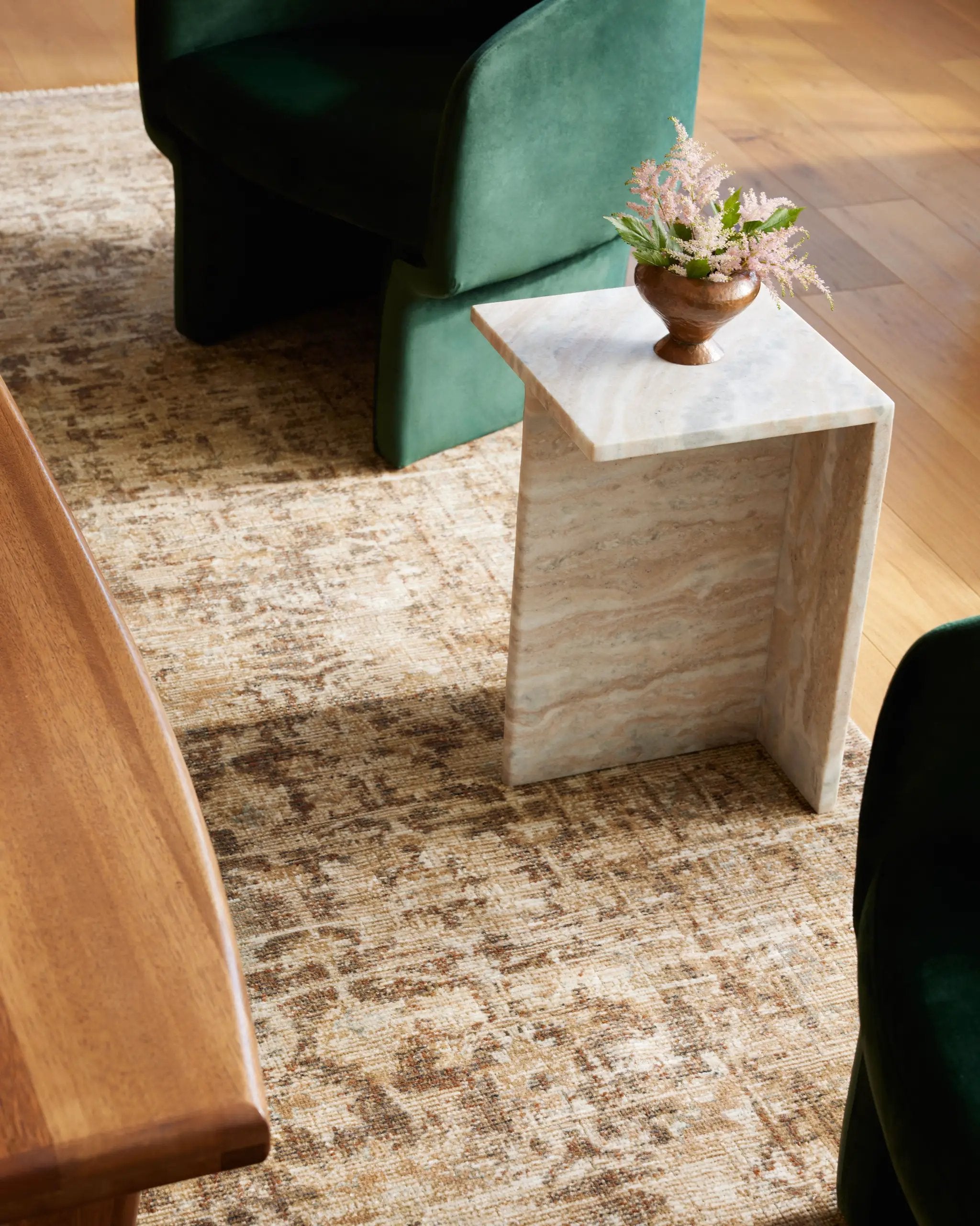 Heritage HER-02 Bark / Multi Area Rug by Loloi