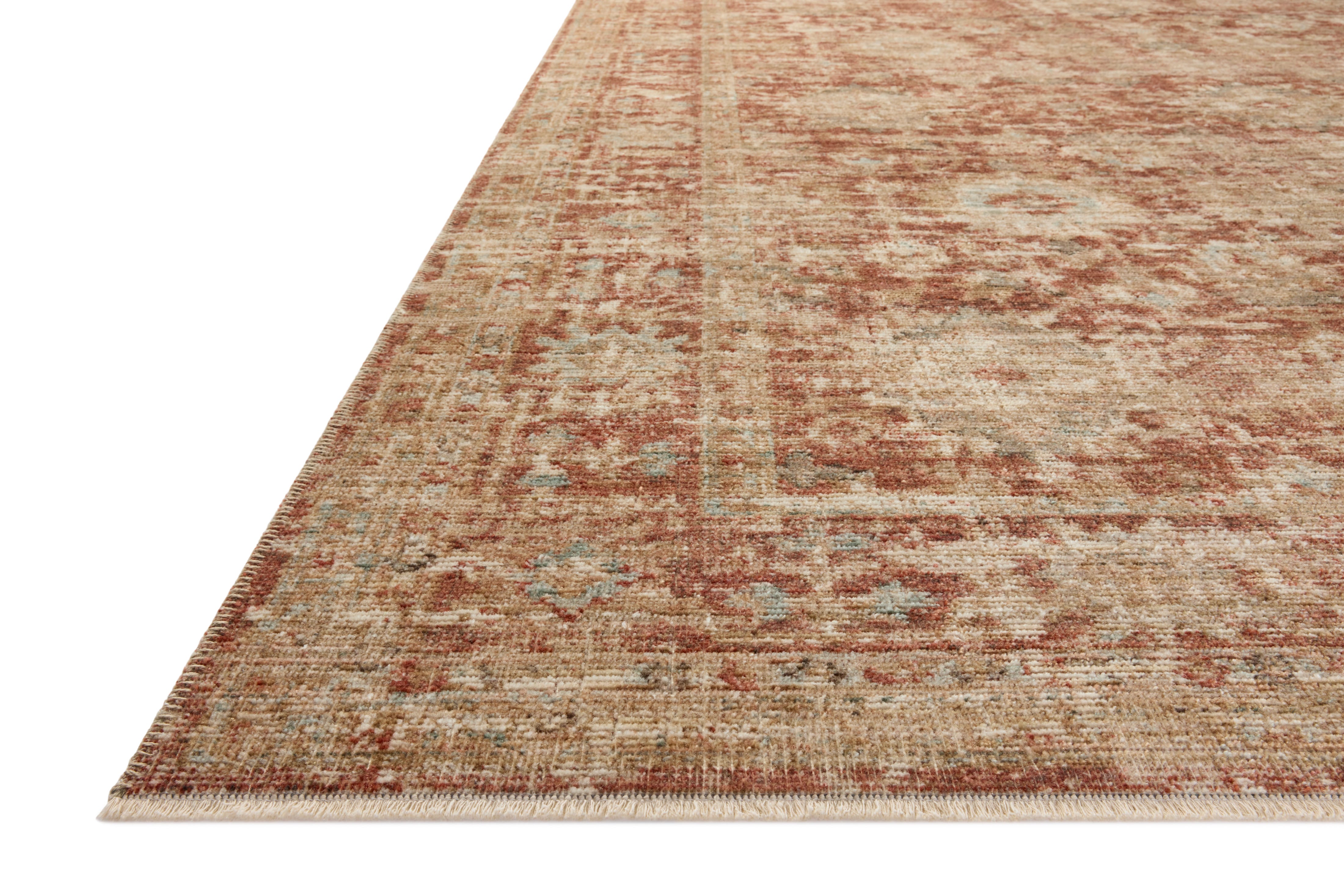 Loloi Heritage HER-03 Brick / Multi Area Rug