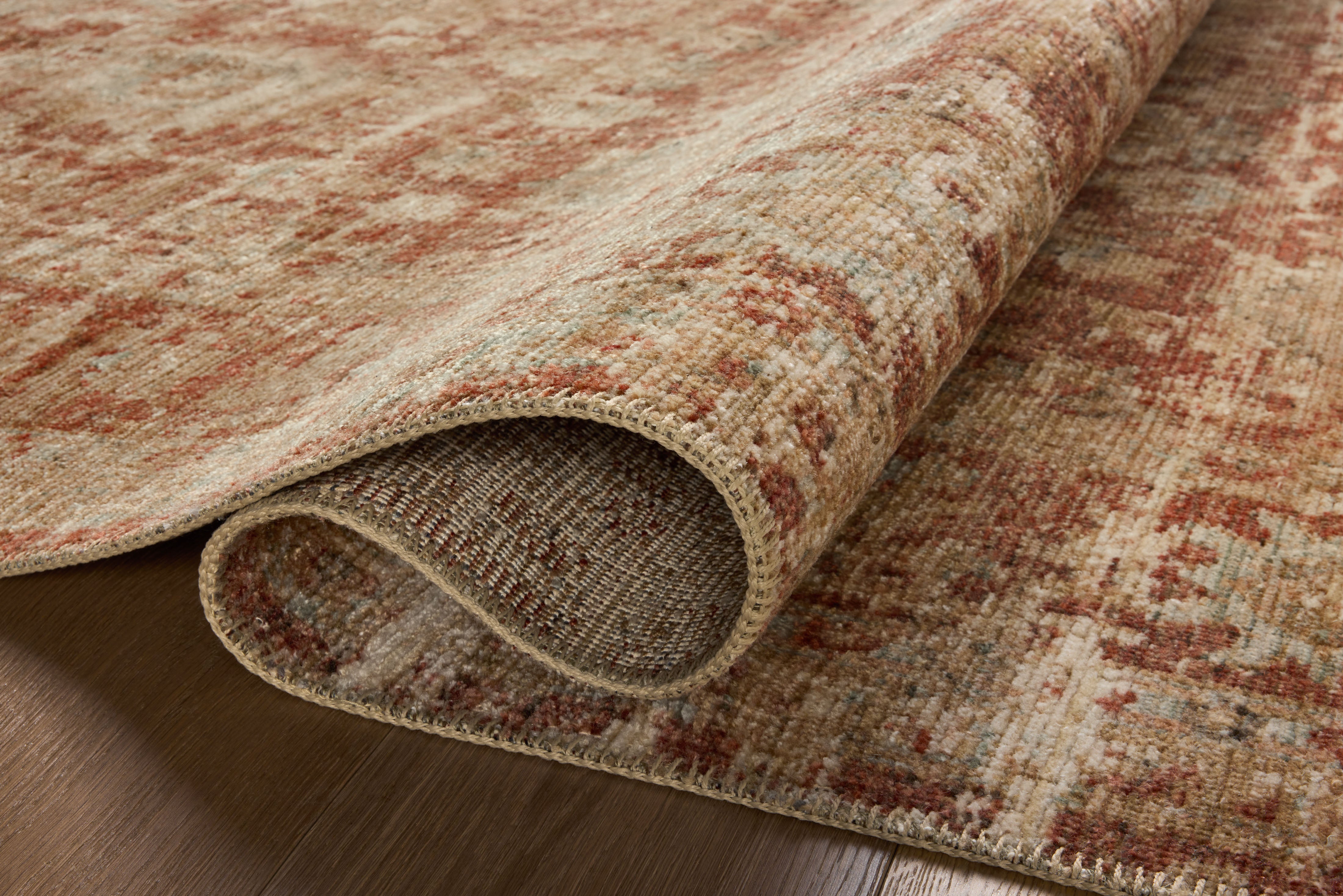 Loloi Heritage HER-03 Brick / Multi Area Rug