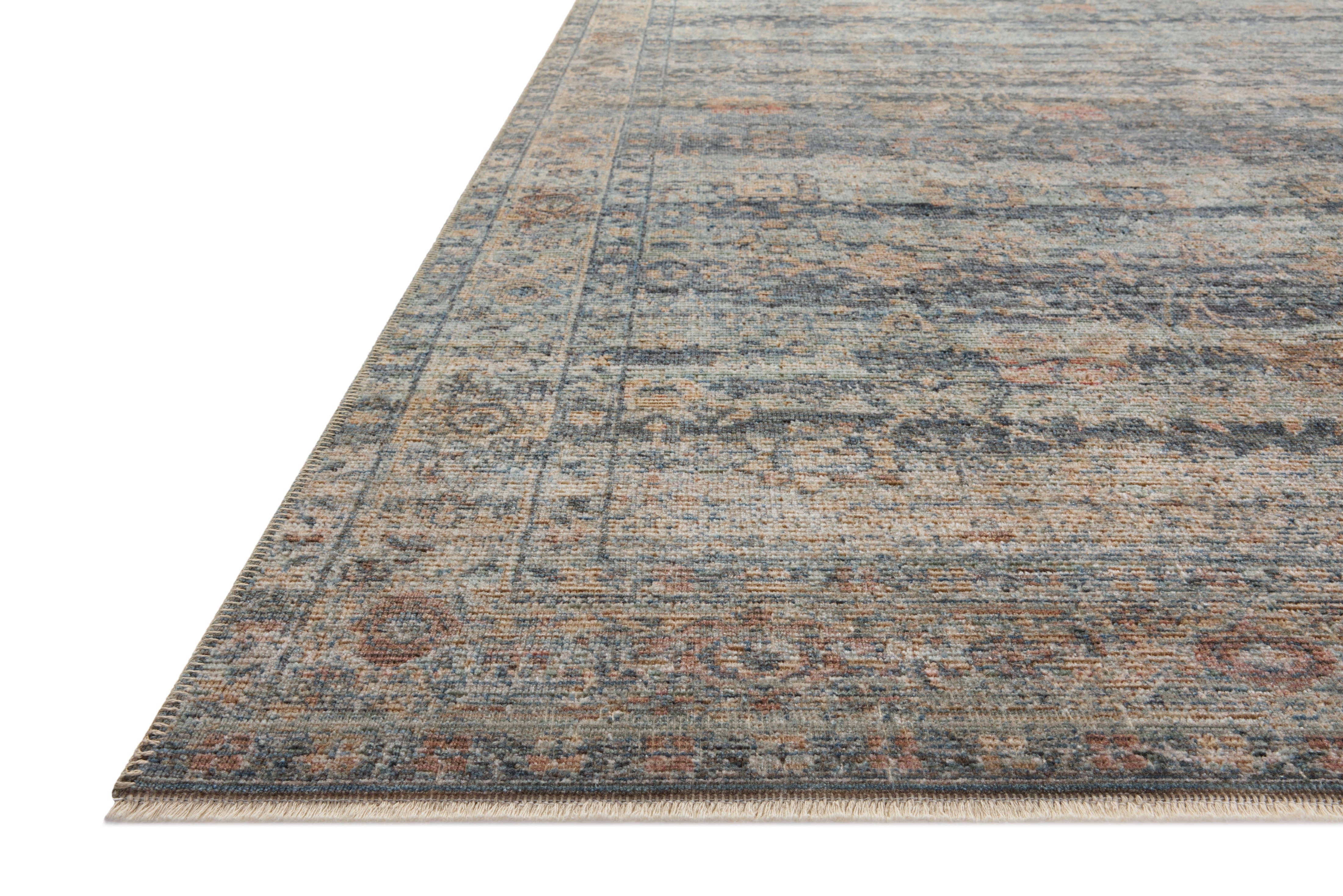Loloi Heritage HER-09 Sky / Sunset Area Rug
