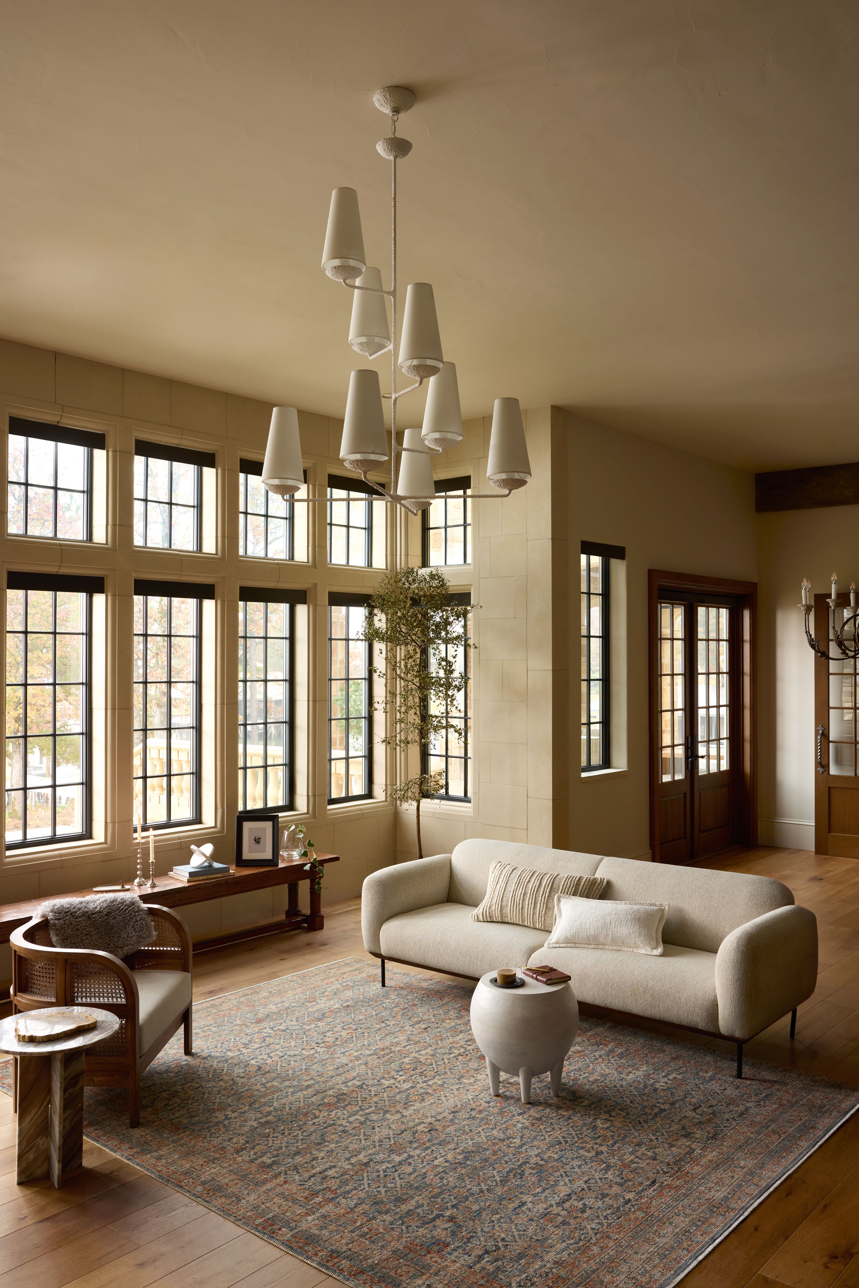 Loloi Heritage HER-12 Blue / Rust Area Rug