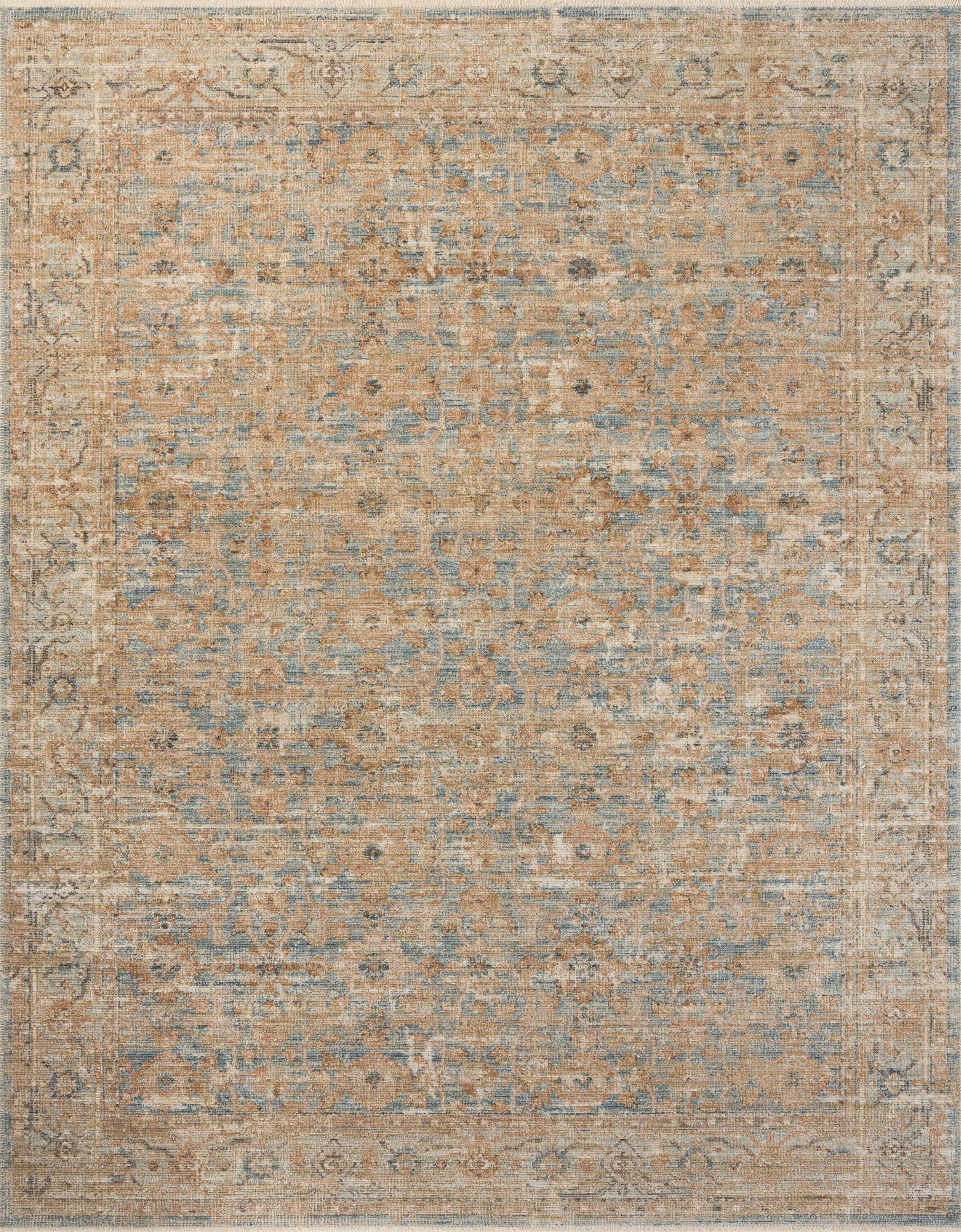 Loloi Heritage HER-15 Ocean / Sand Area Rug