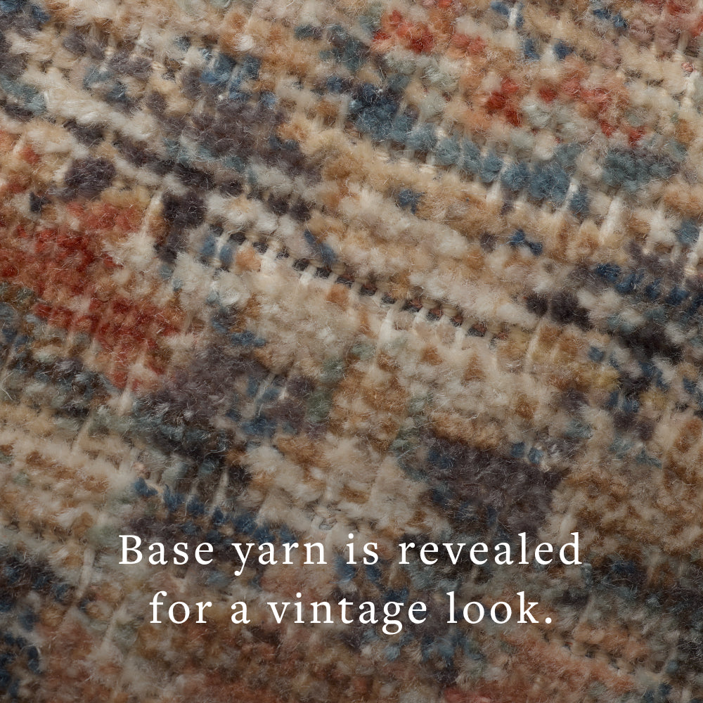 Loloi Heritage HER-12 Blue / Rust Area Rug