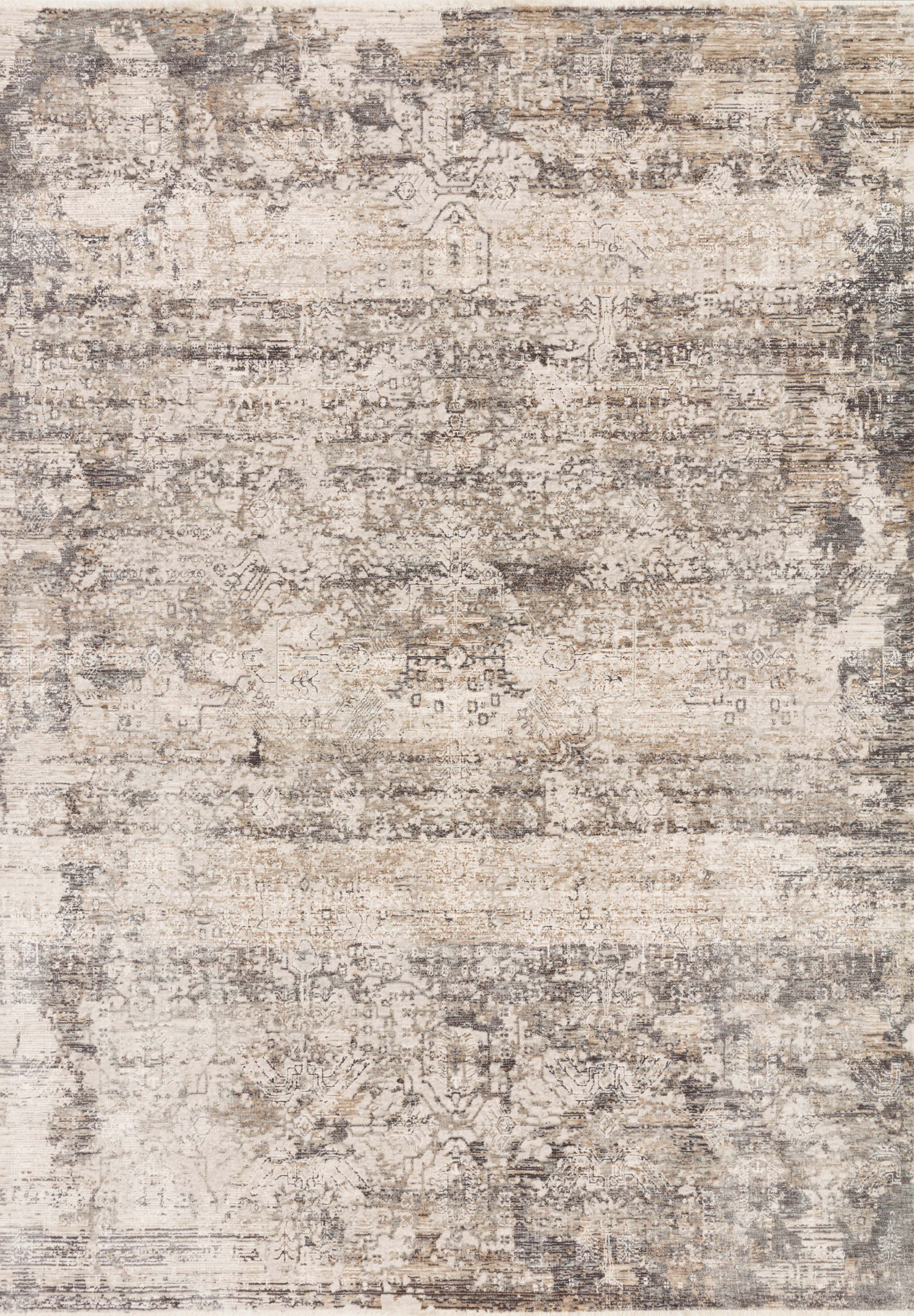 Loloi Homage HOM-01 Graphite / Beige Area Rug