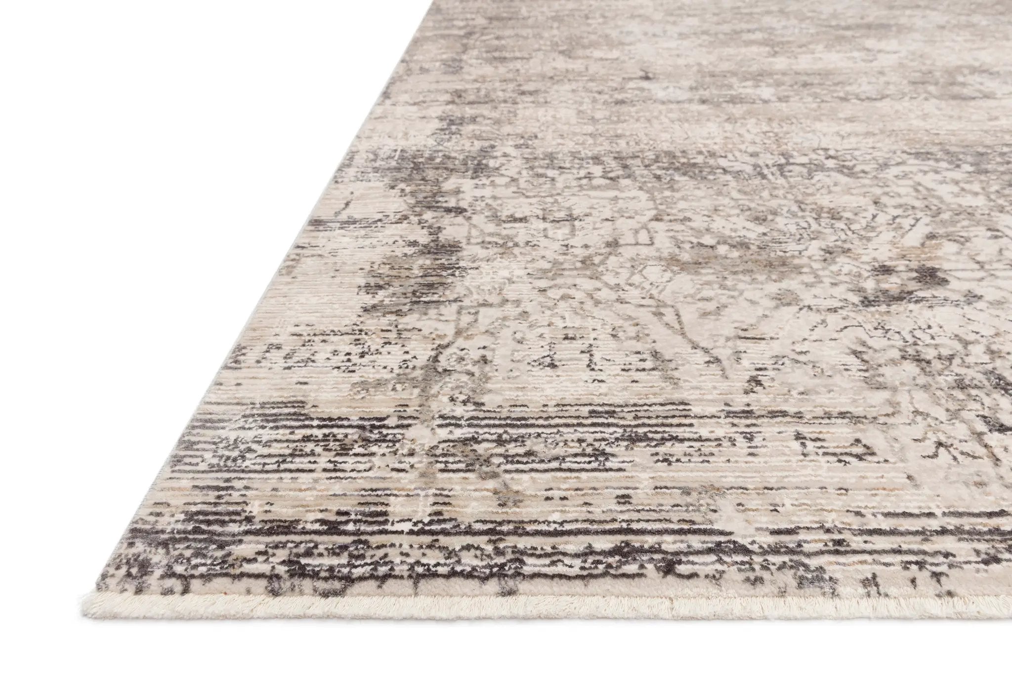 Homage HOM-01 Graphite / Beige Area Rug by Loloi
