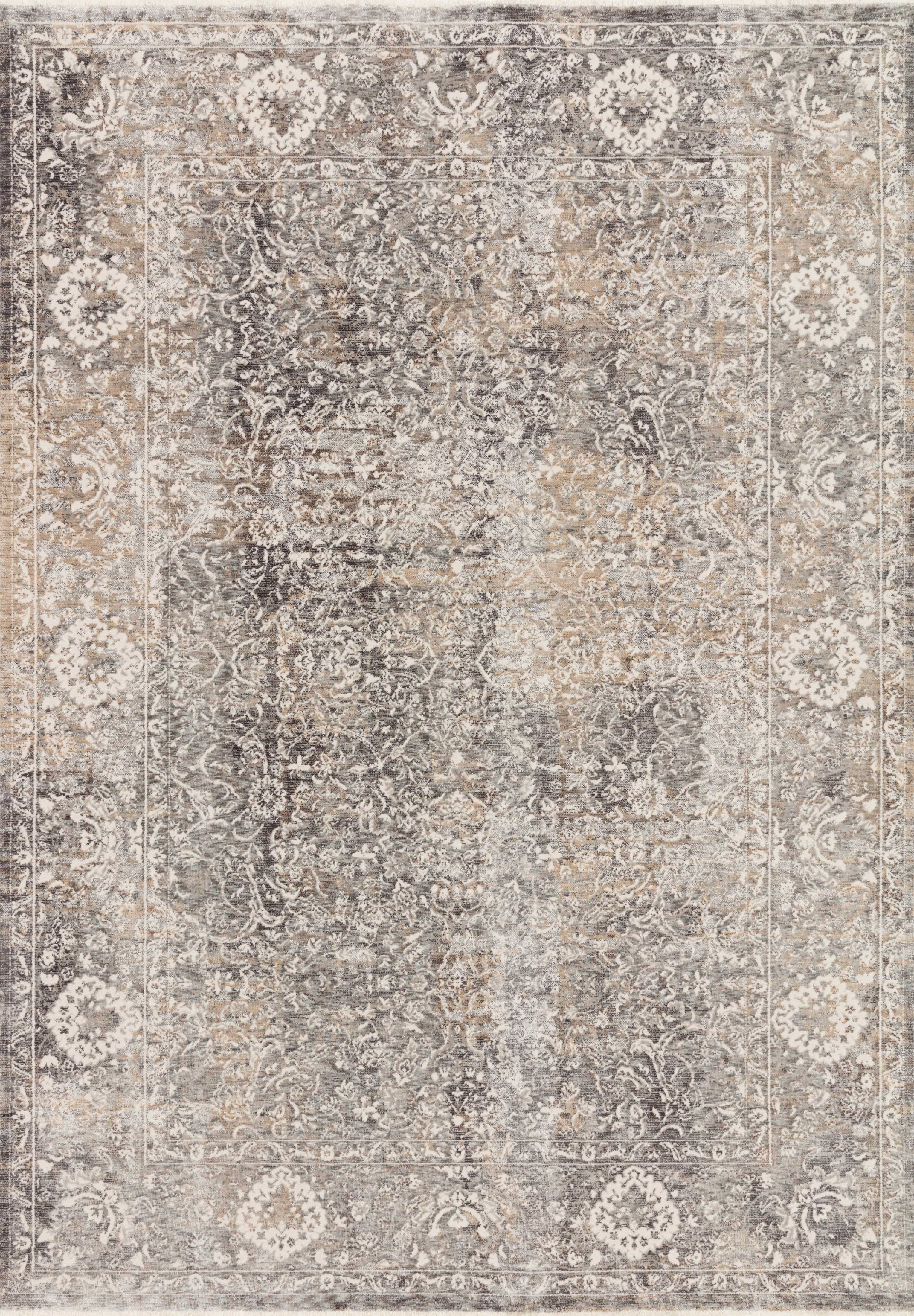 Loloi Homage HOM-03 Stone / Ivory Area Rug