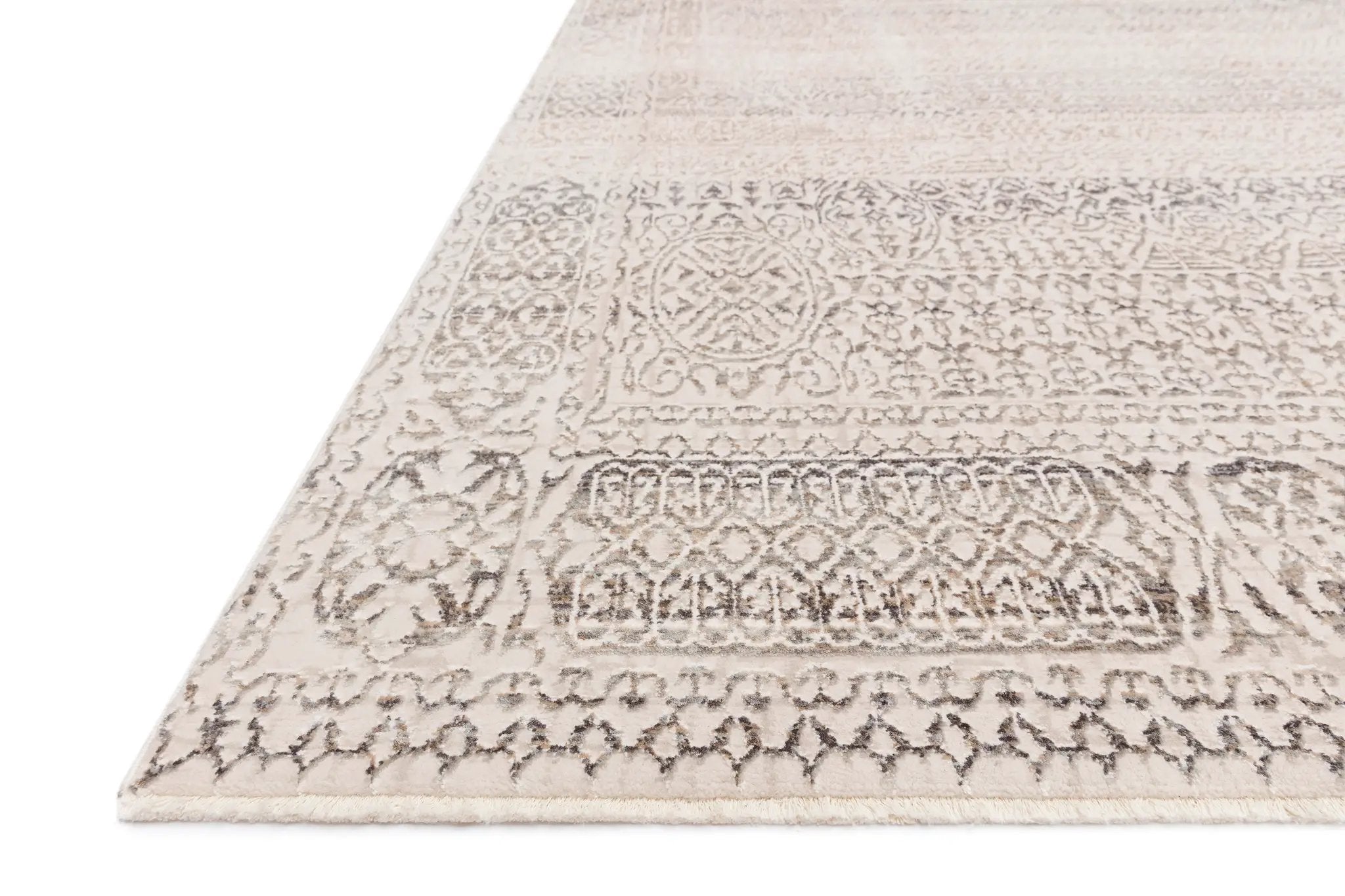 Homage HOM-05 Ivory / Silver Area Rug by Loloi