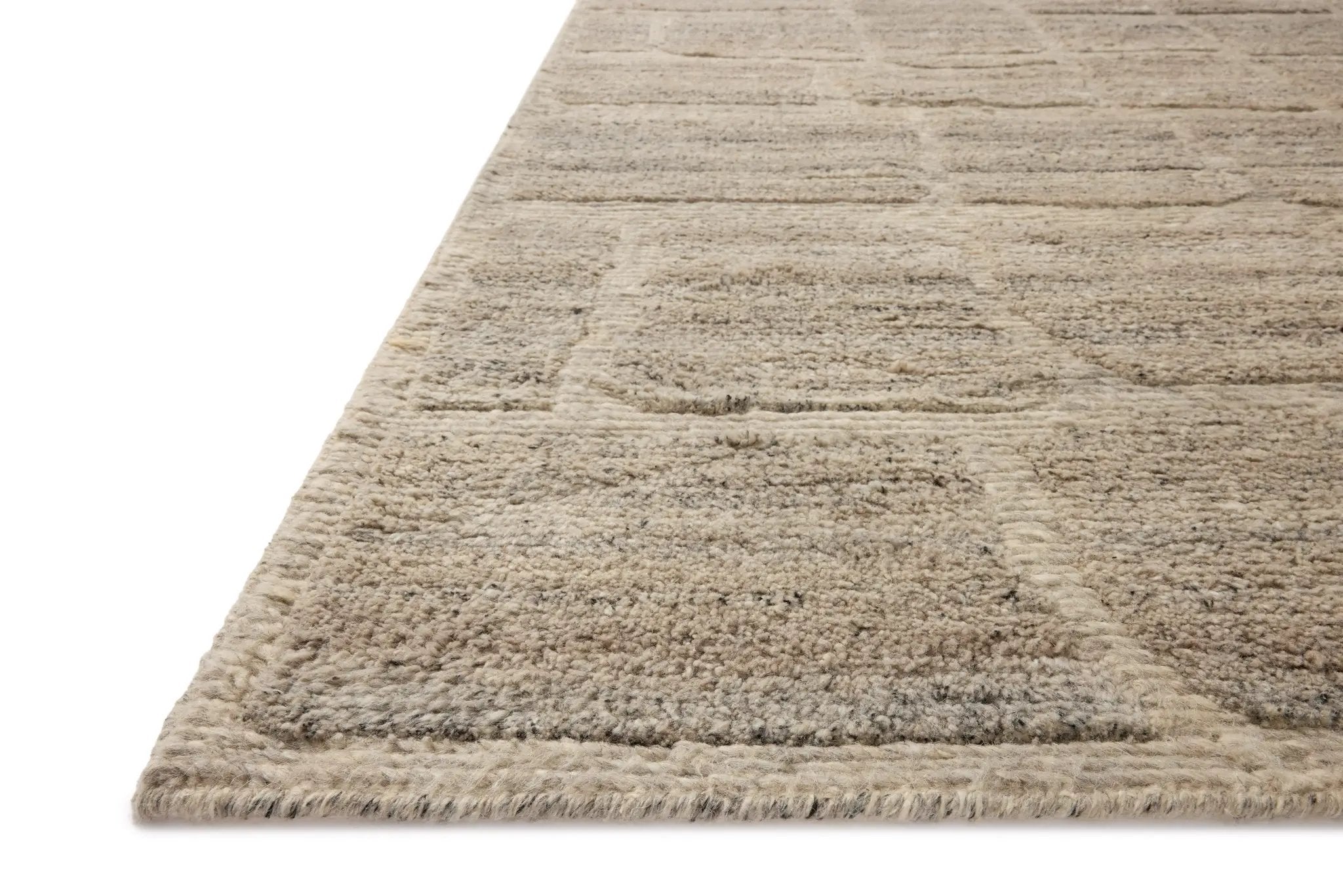 Hughes HUS-01 Dove Area Rug by Loloi