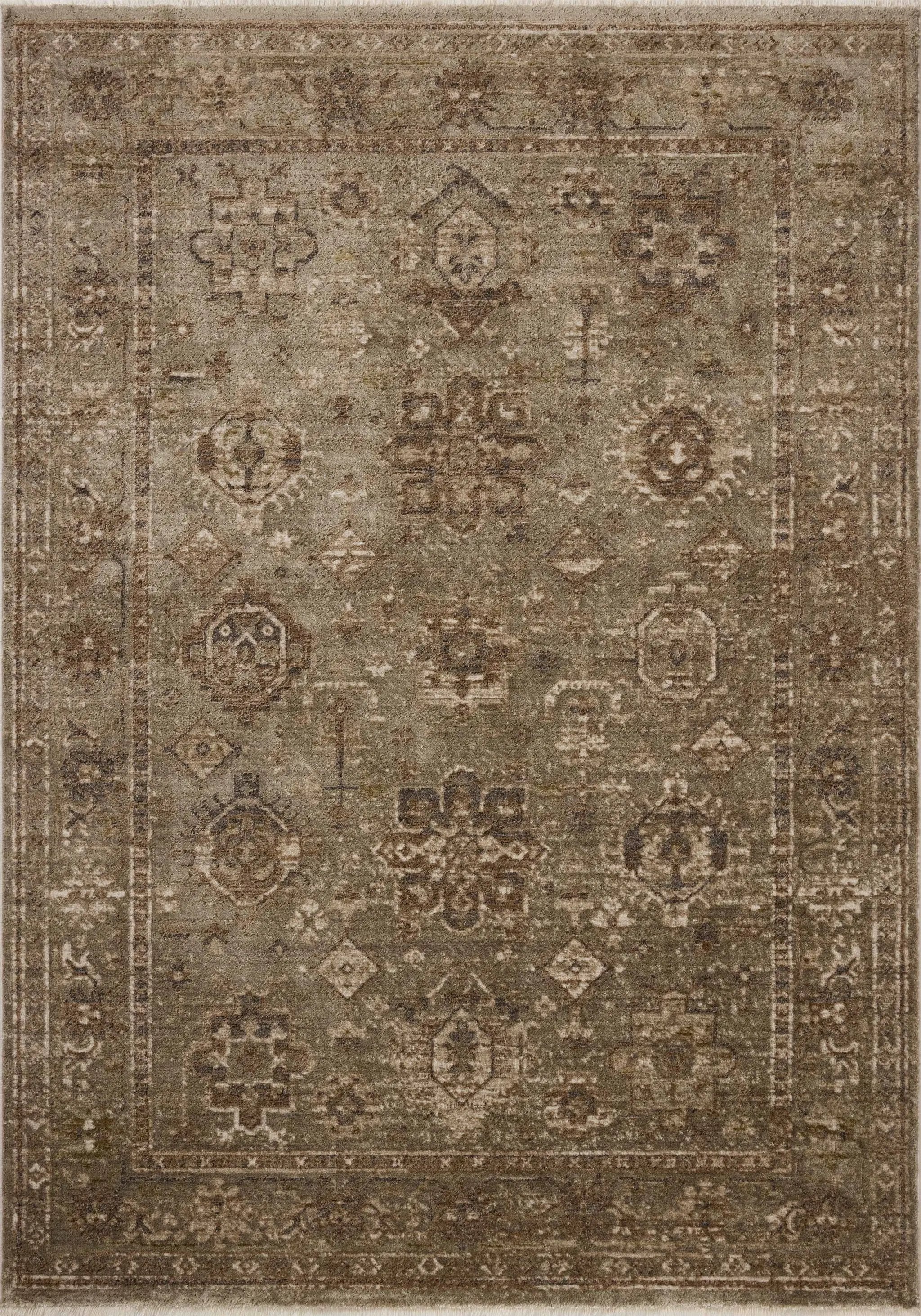 Haywood HYD-04 Sage / Earth Area Rug by Loloi