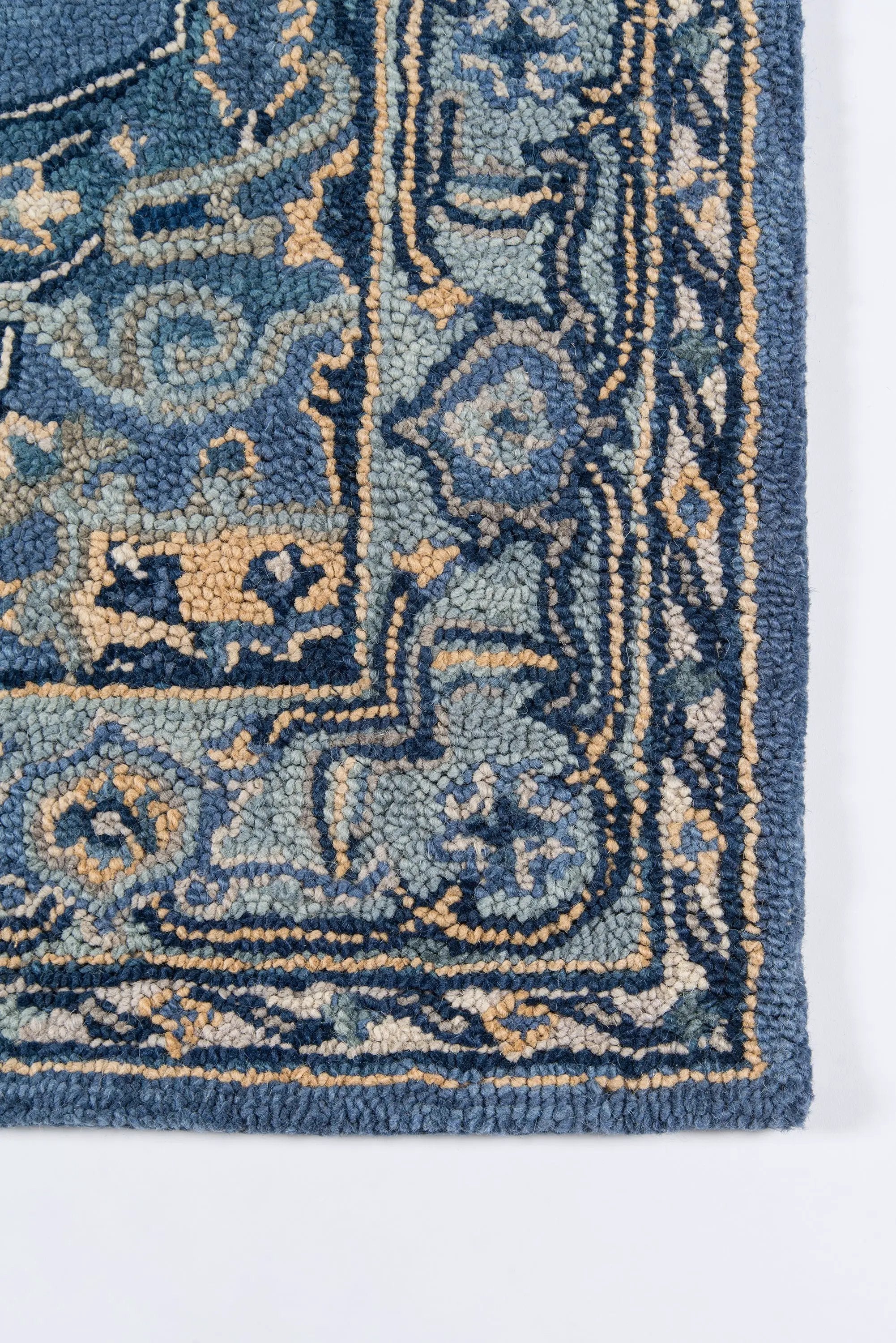 Ibiza IBI-1 Denim Area Rug by Momeni