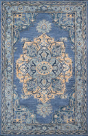 Momeni Ibiza IBI-1 Denim Hand Tufted Area Rug